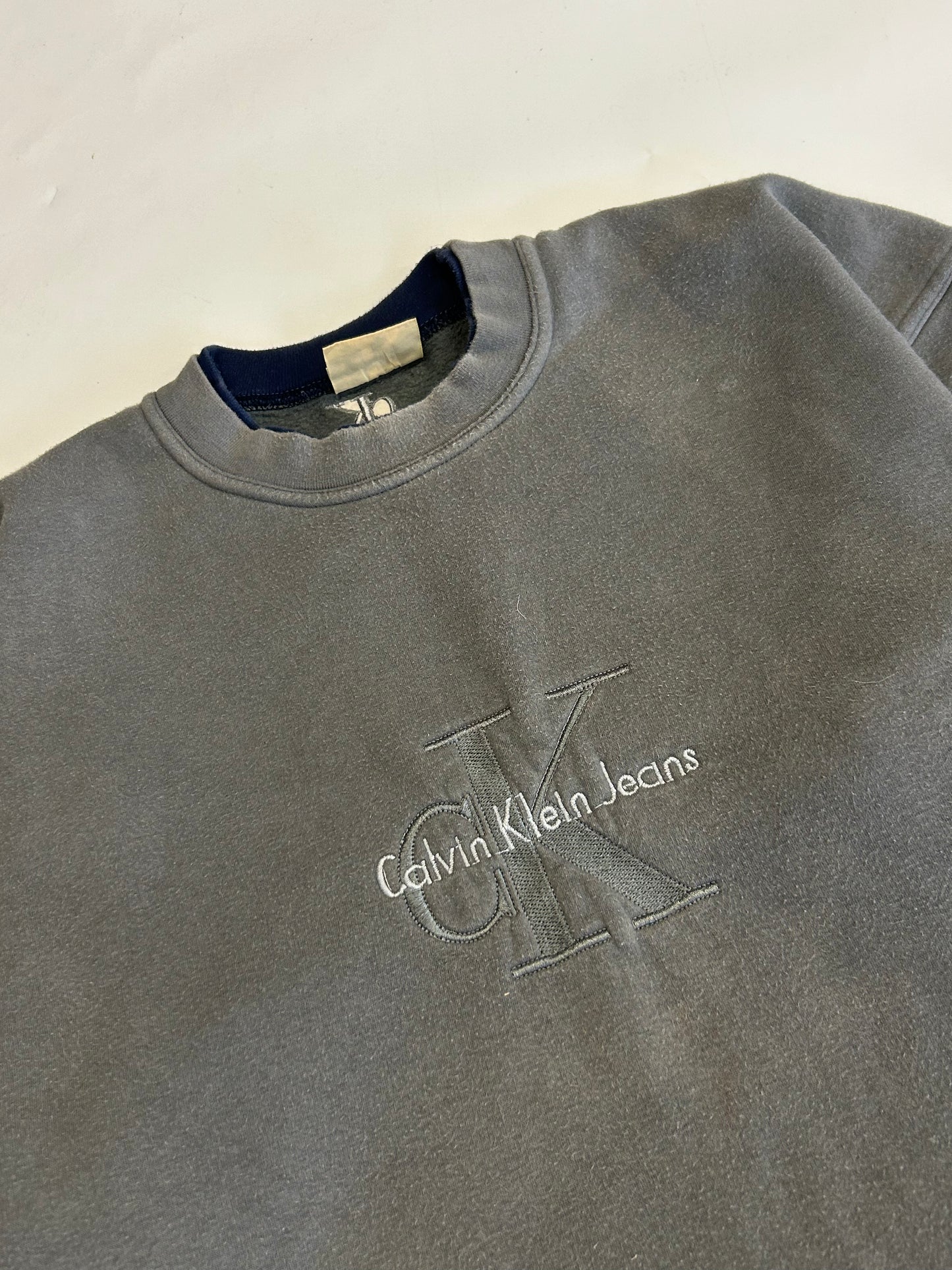 Vintage Calvin Klein Jeans spell out sweatshirt (XXL)