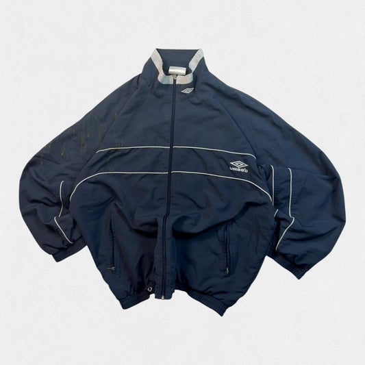 Vintage Y2K Umbro small logo track jacket (L)