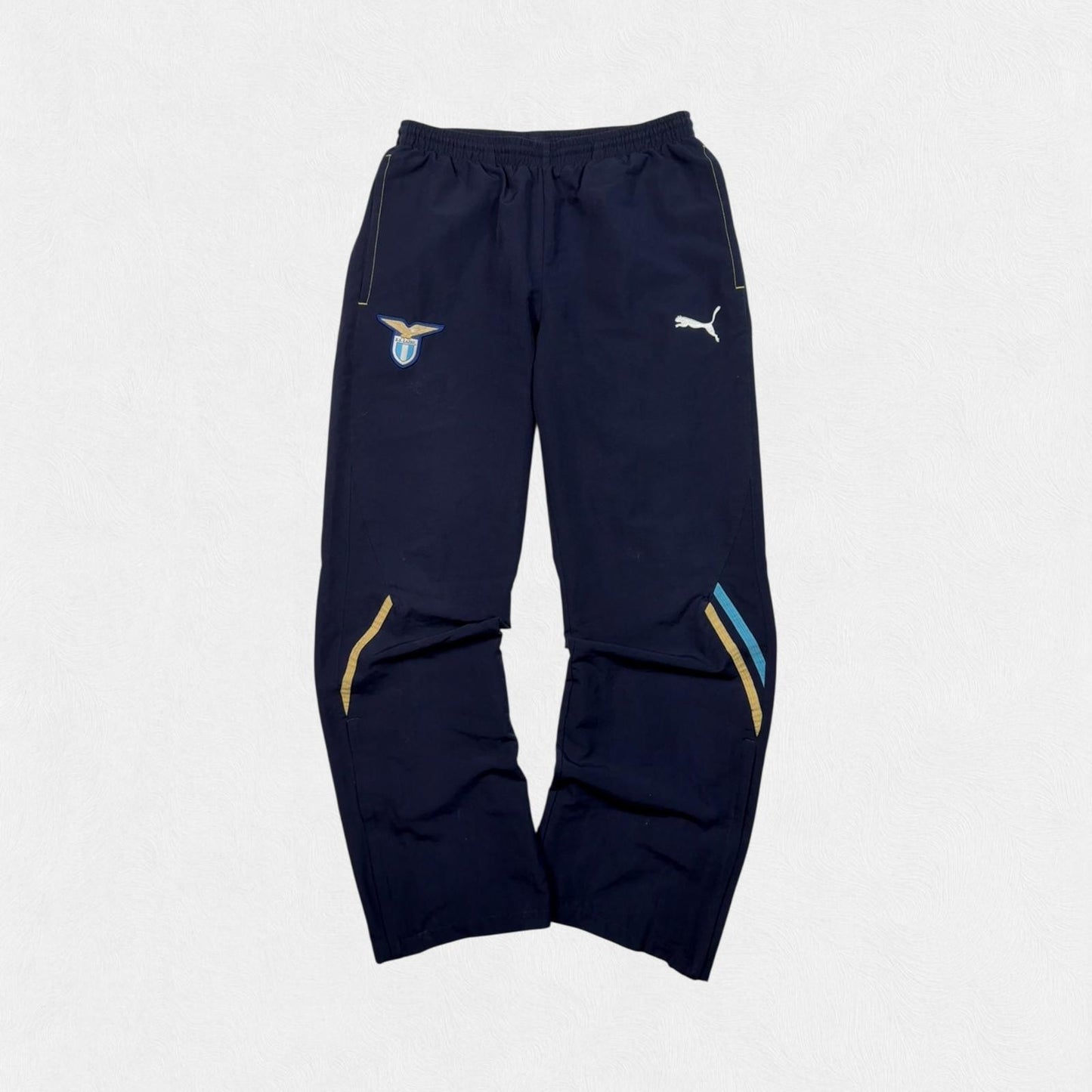 Vintage Lazio 2004-05 Puma football baggy track pants (S)