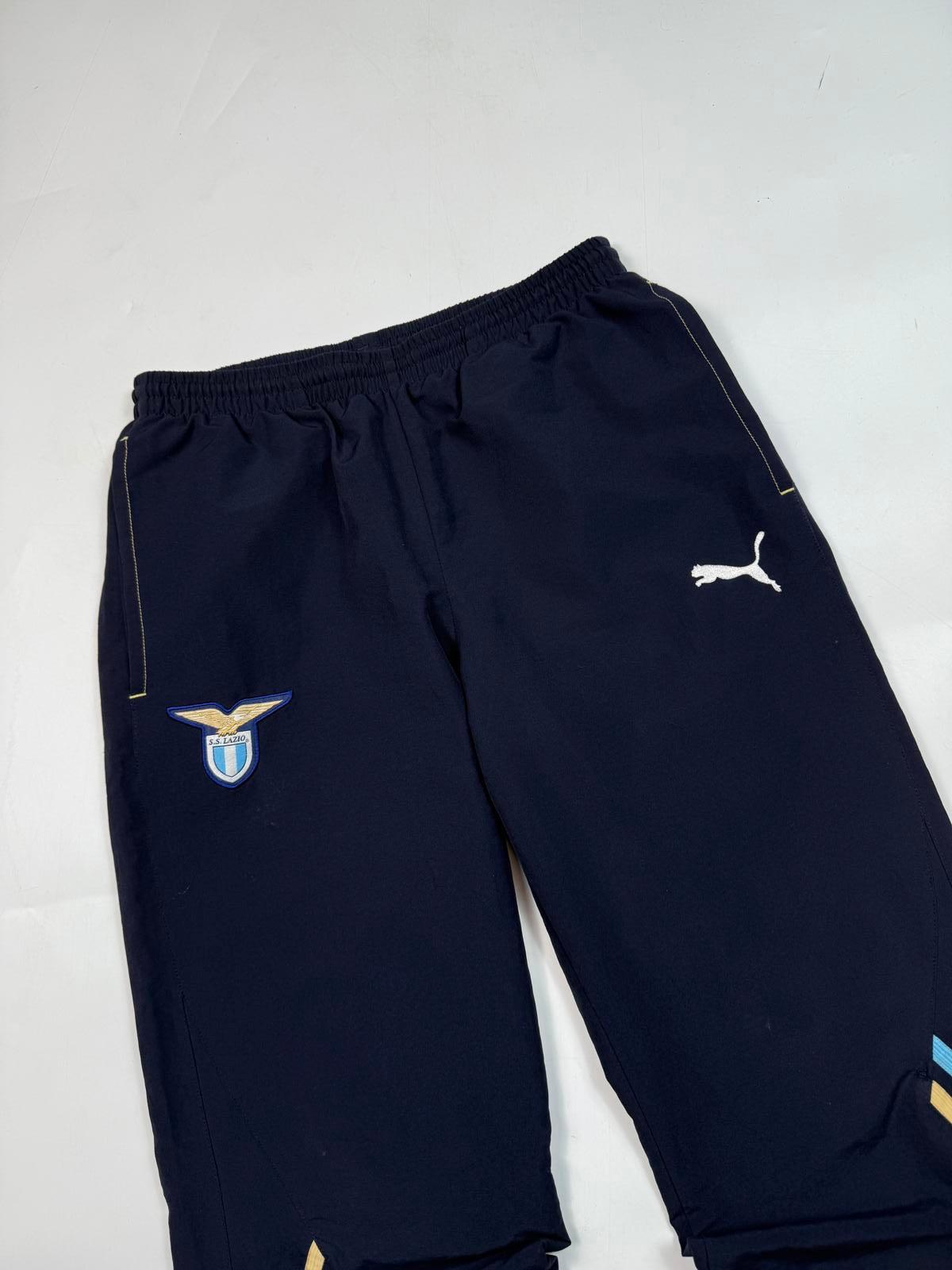 Vintage Lazio 2004-05 Puma football baggy track pants (S)