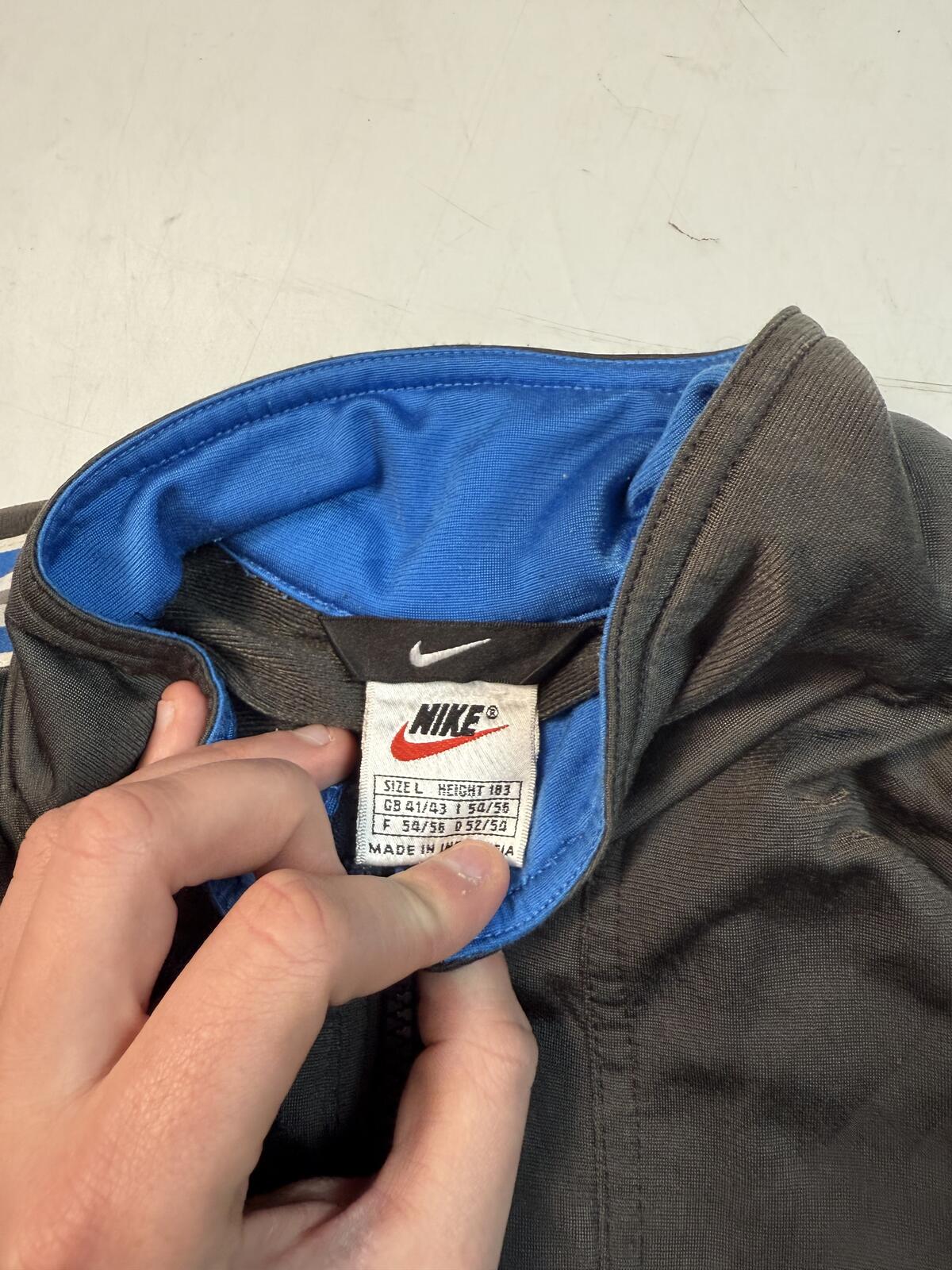 Vintage 90s Nike USA side stripe track top (L)