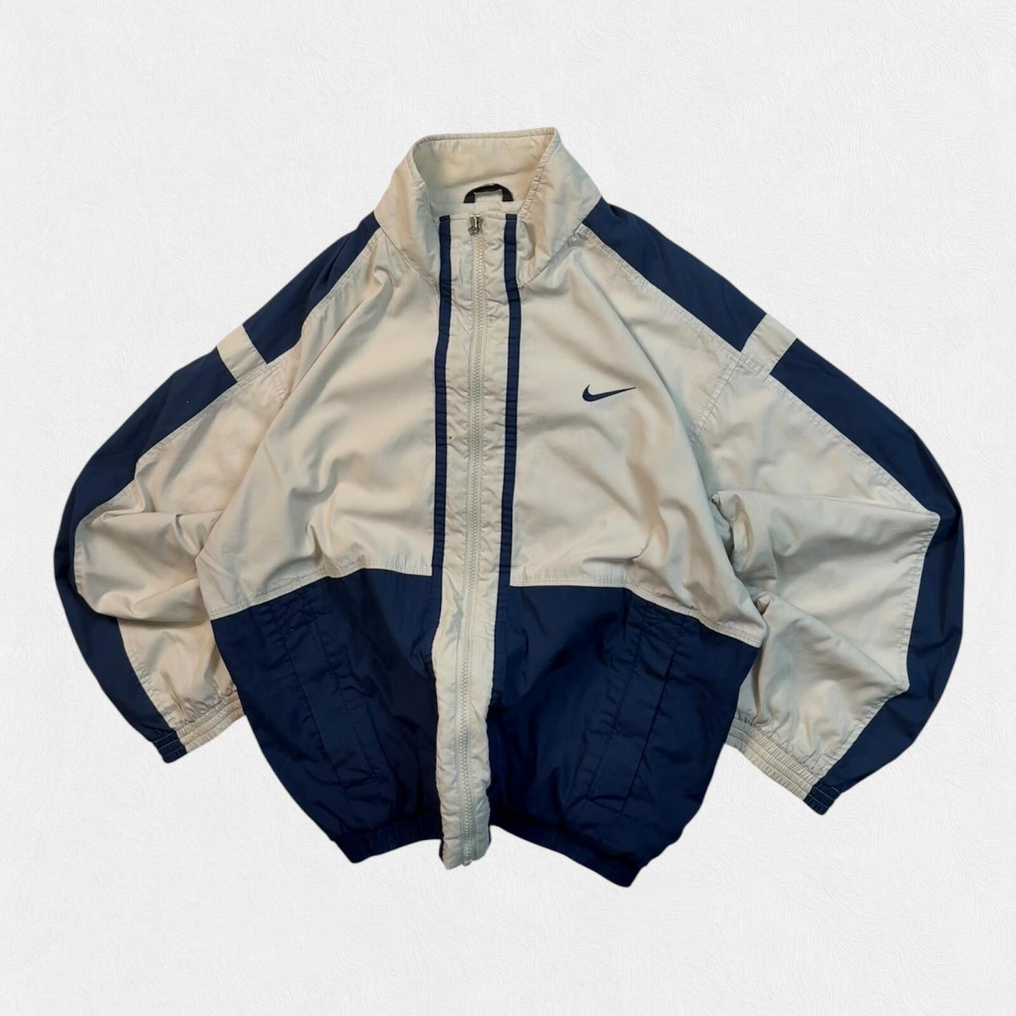 Vintage 90s Nike colour block track jacket (M)