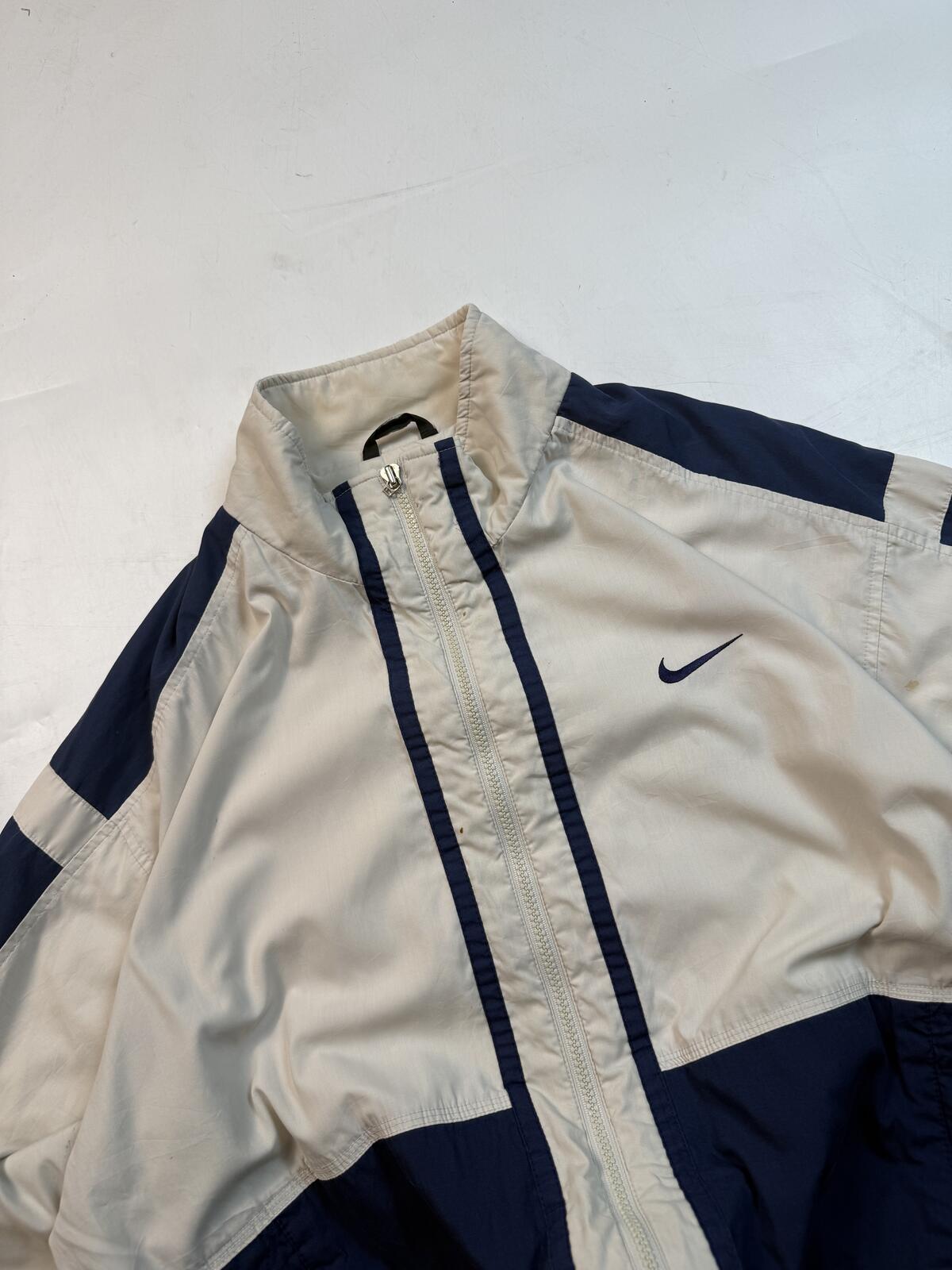 Vintage 90s Nike colour block track jacket (M)