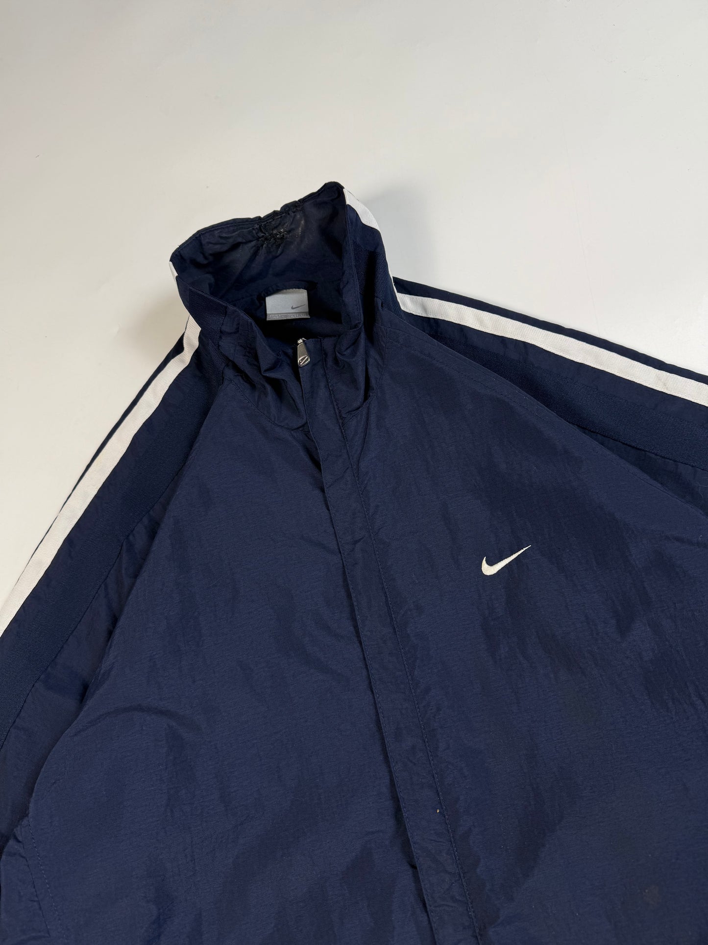 Vintage Nike side stripe track jacket (L)
