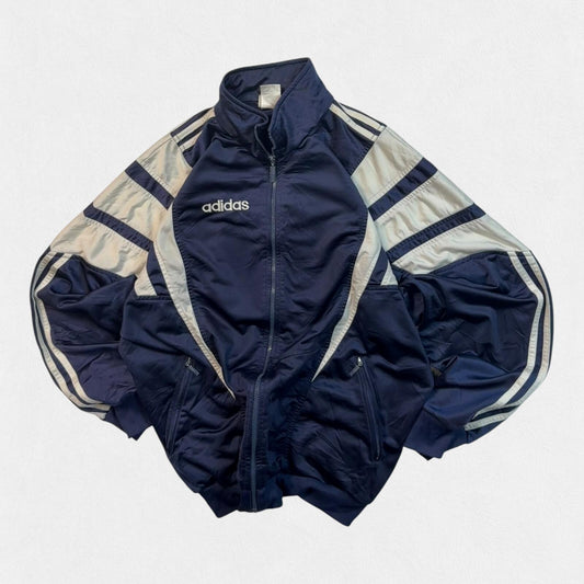 Vintage 90s adidas originals colour block track top (L)