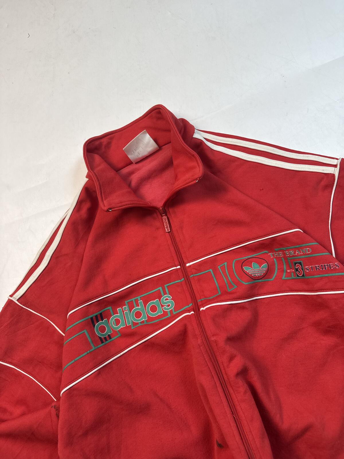 Vintage 90s adidas originals track top (L)