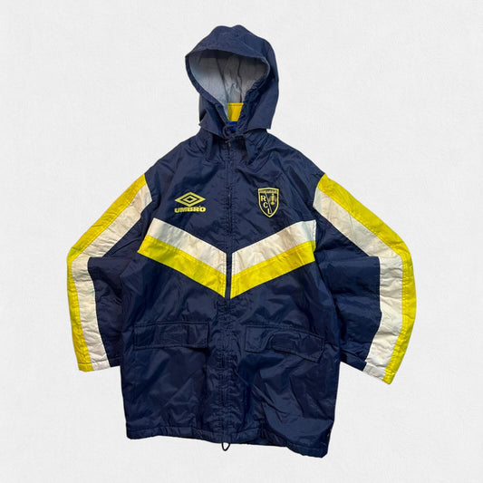 Vintage 90s RC Lens Track Umbro football bench coat (S)