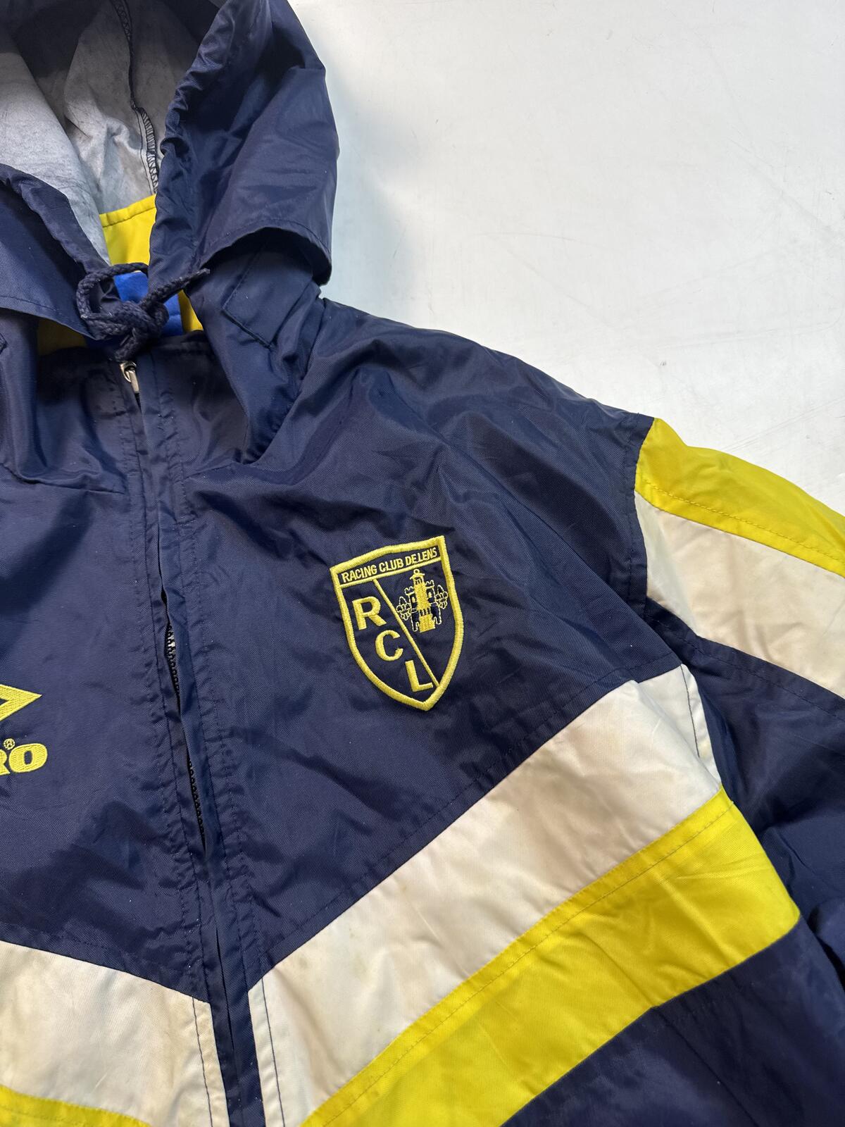 Vintage 90s RC Lens Track Umbro football bench coat (S)