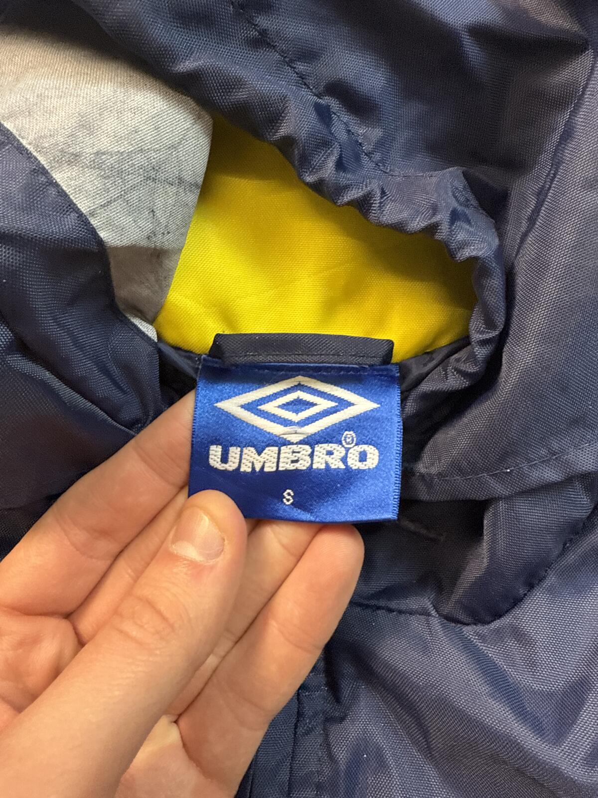 Vintage 90s RC Lens Track Umbro football bench coat (S)