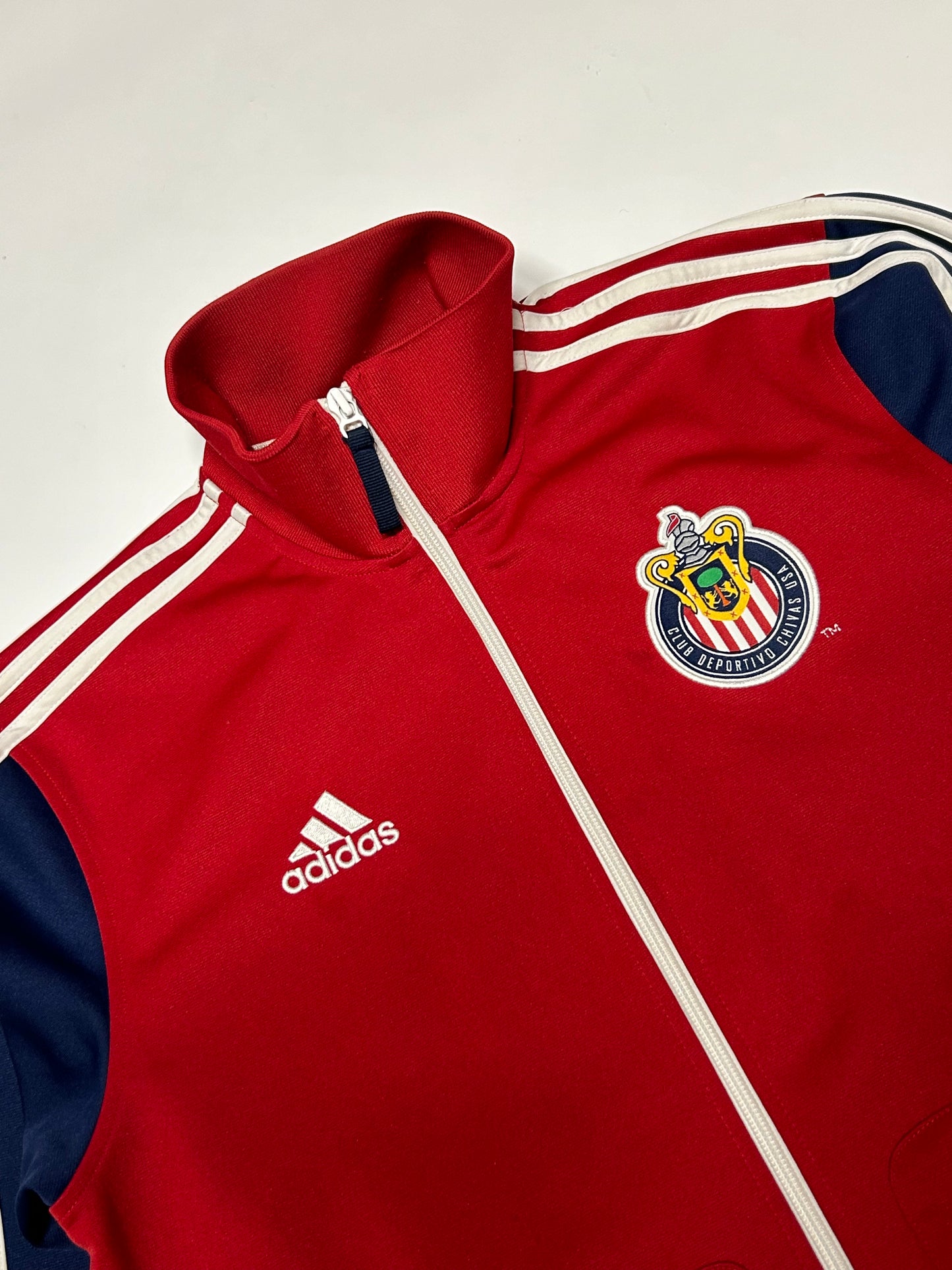 Chivas USA Adidas football track jacket (M)