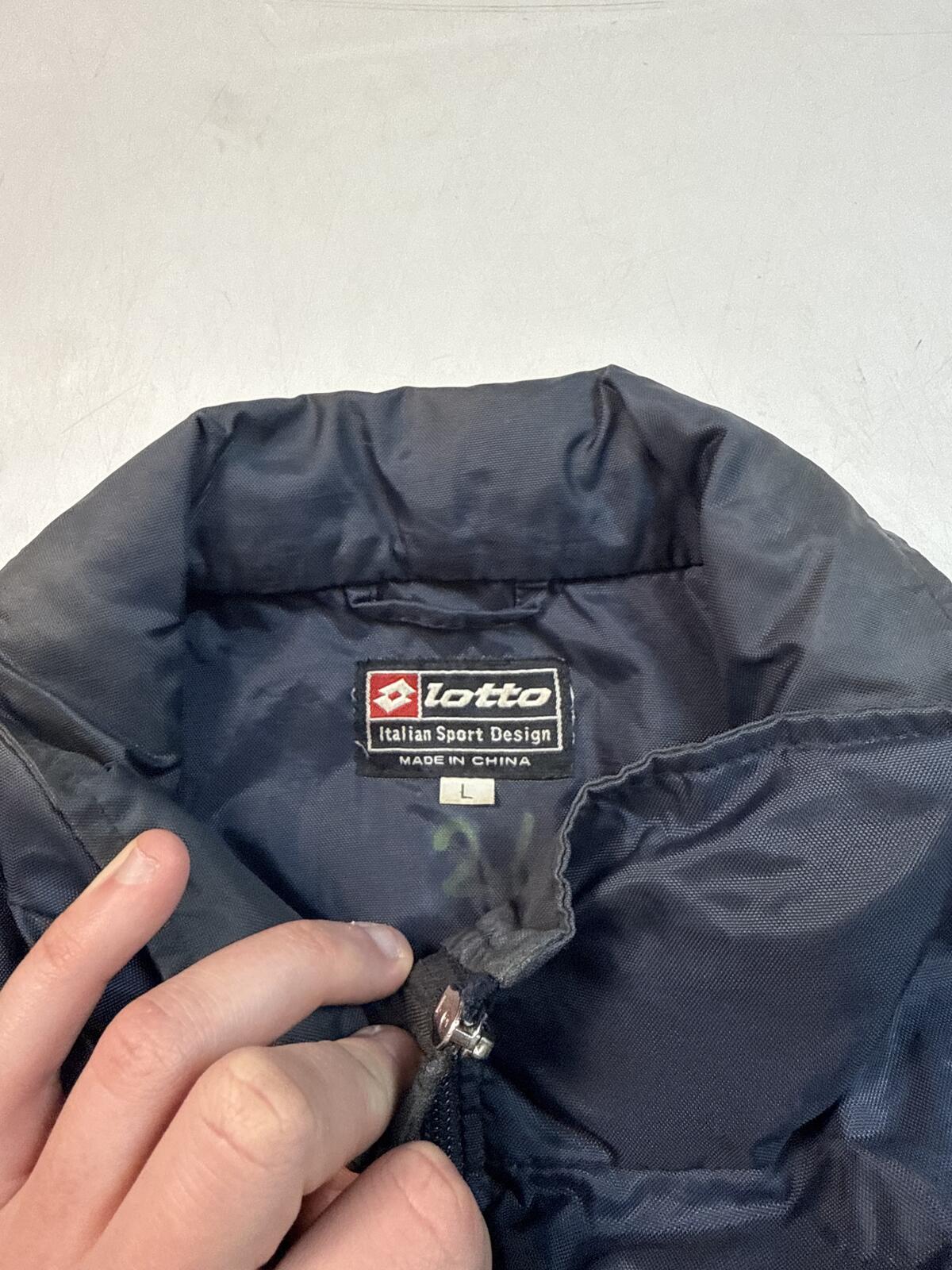 Vintage Chievo Verona 2004/05 Lotto football rain jacket (L)