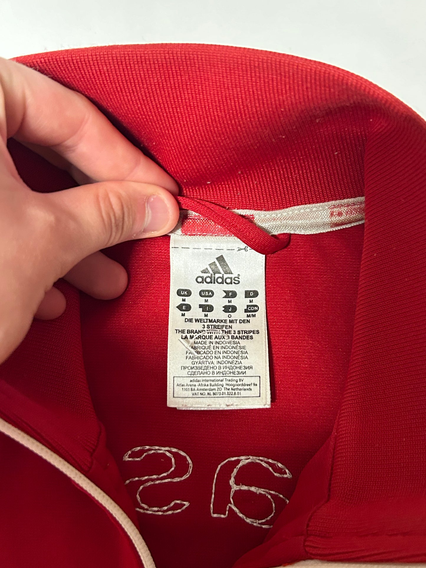 Chivas USA Adidas football track jacket (M)