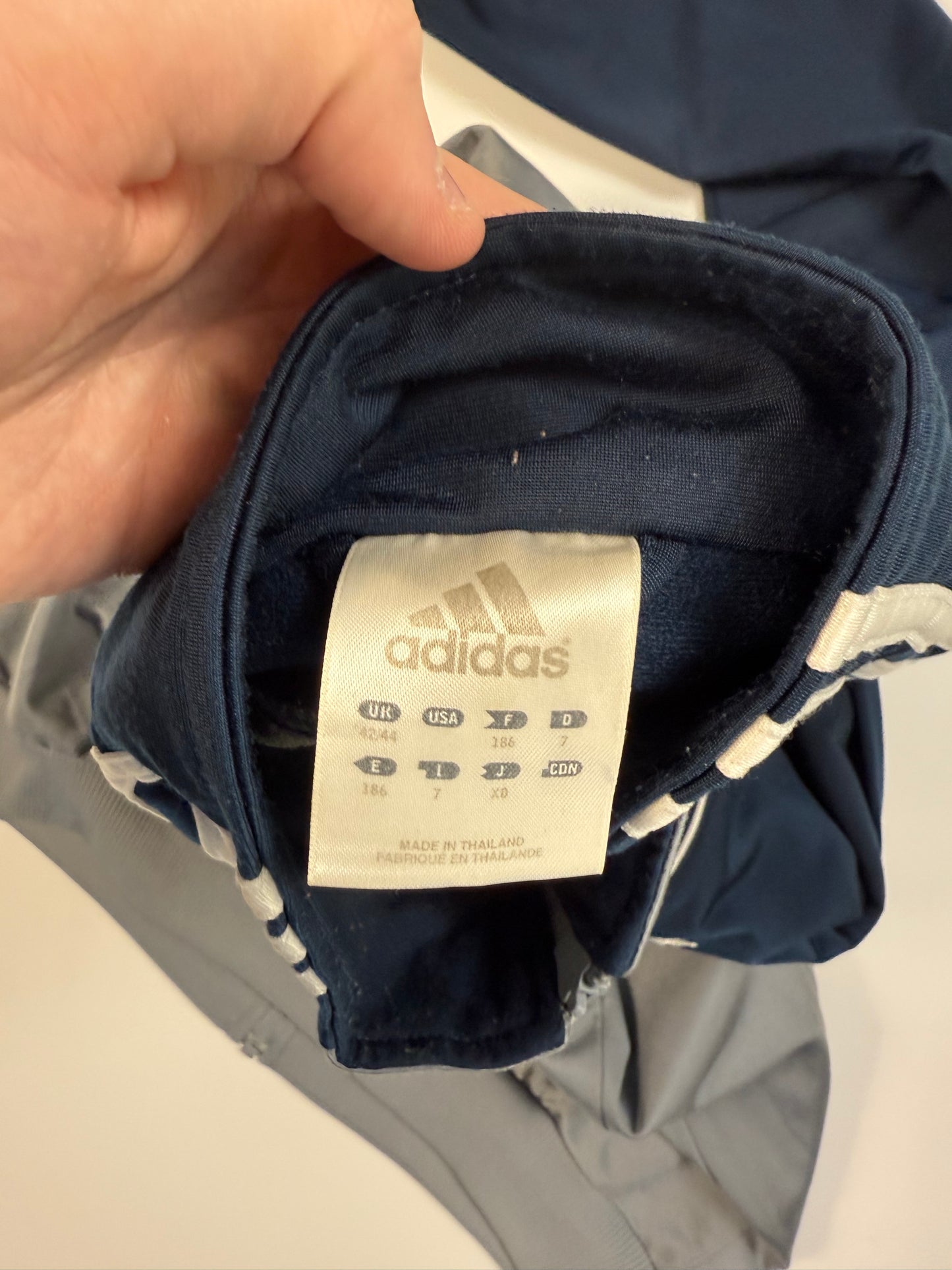Vintage Adidas colour block track jacket (XL)