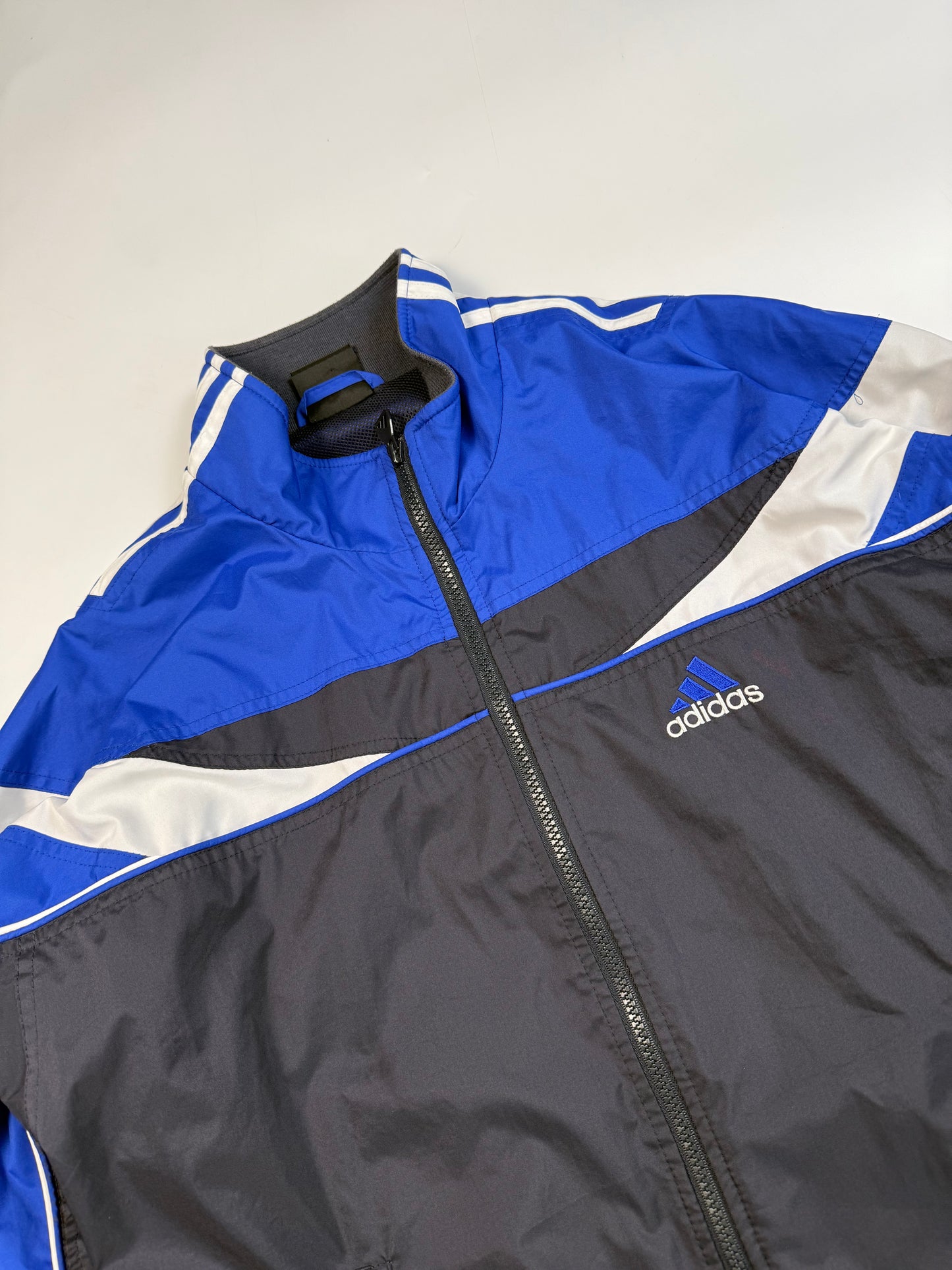 Vintage adidas colour block track jacket (M)