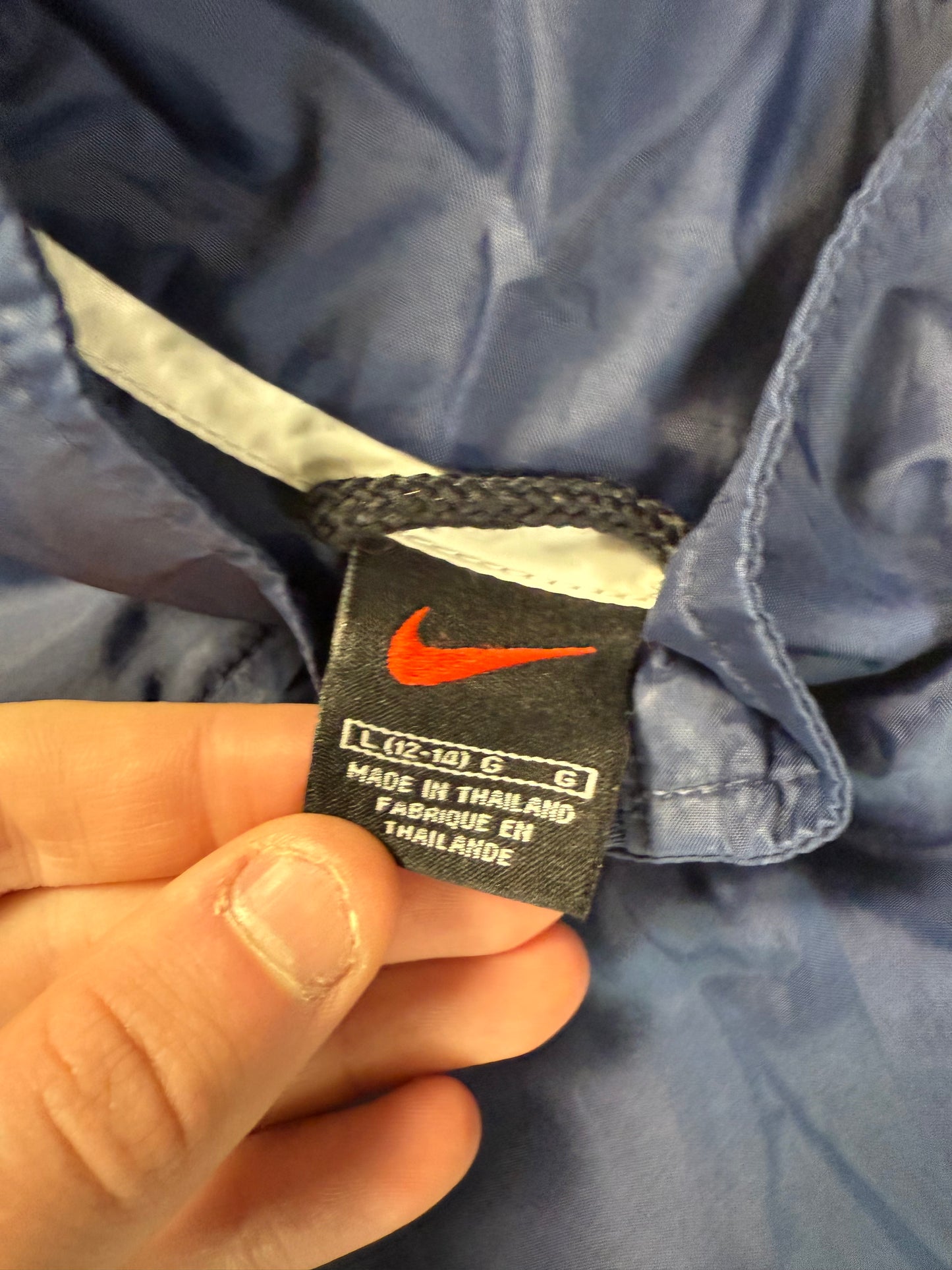 Vintage 90s Nike side stripe track jacket (M)