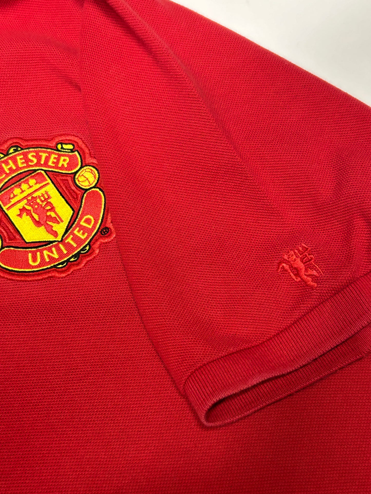 Manchester united Nike football polo shirt (L)