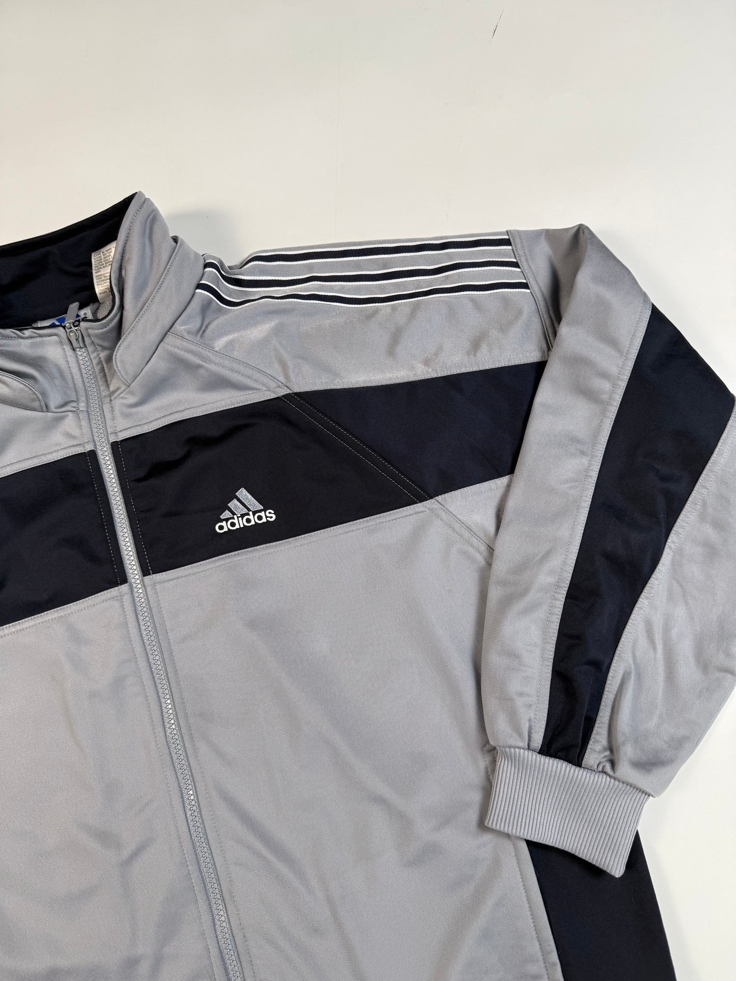 Vintage Adidas colour block track jacket (M)