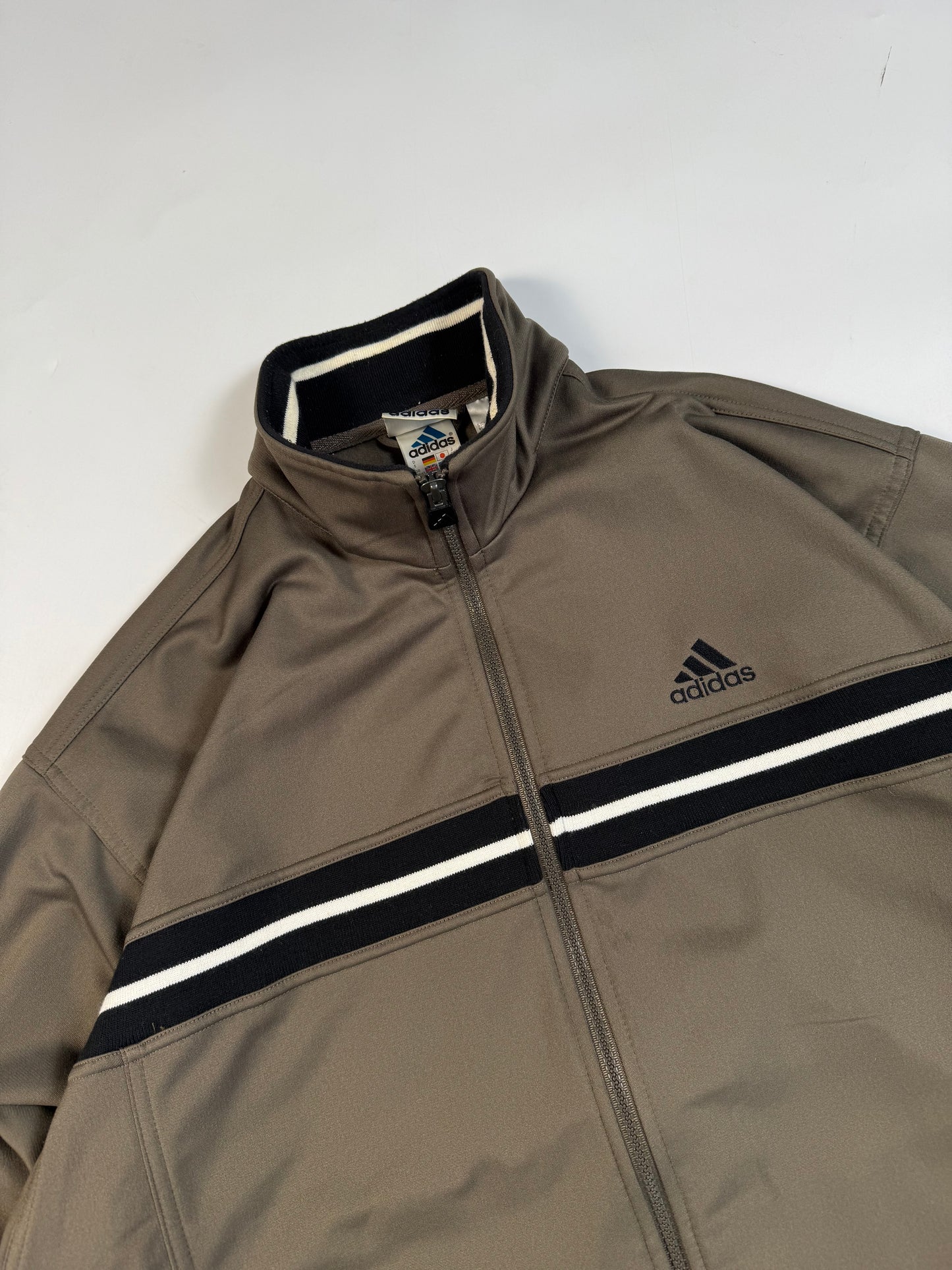 Vintage 90s adidas small logo track jacket (M)