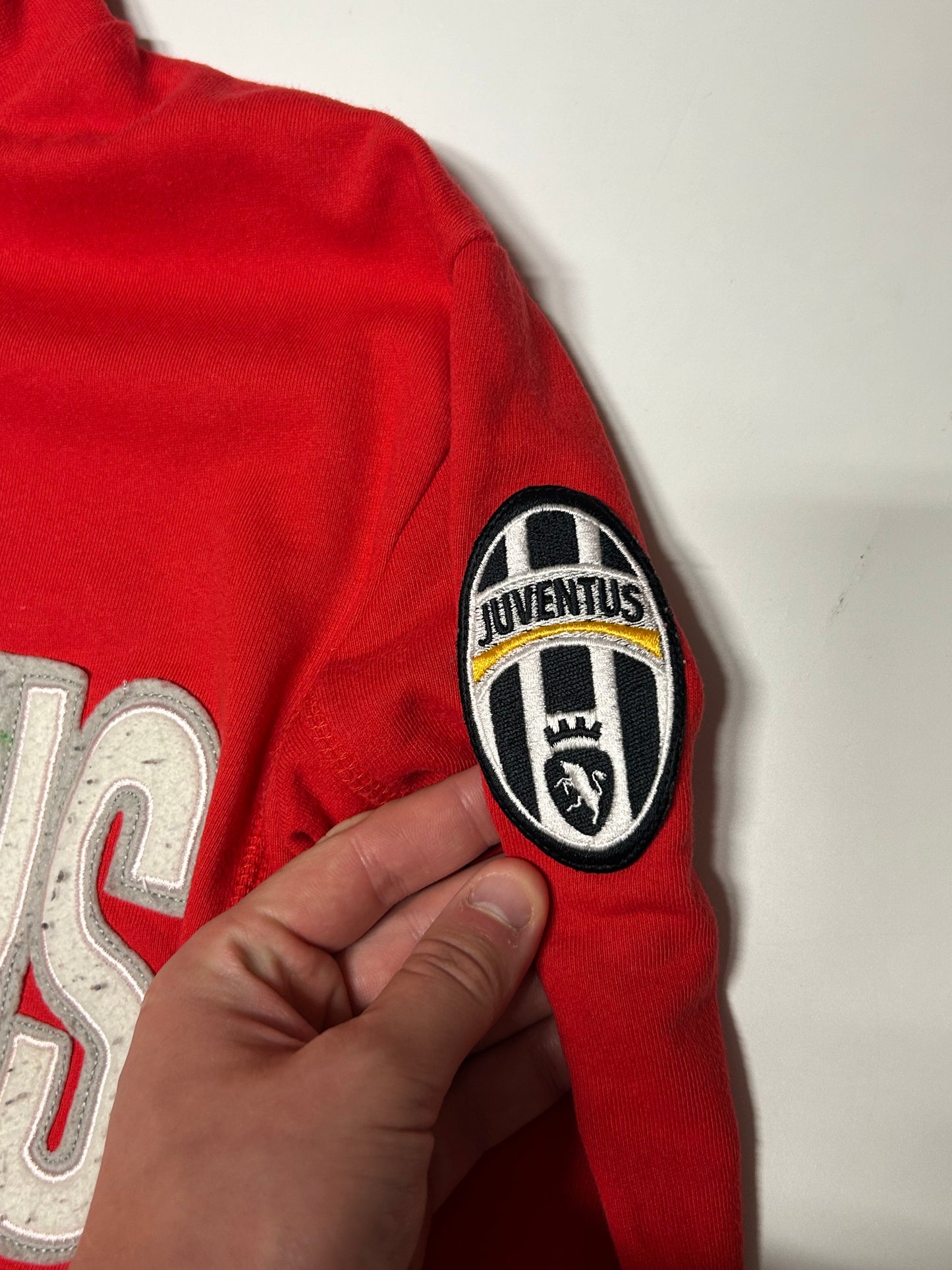 Vintage Juventus spell out full zip sweatshirt (M)