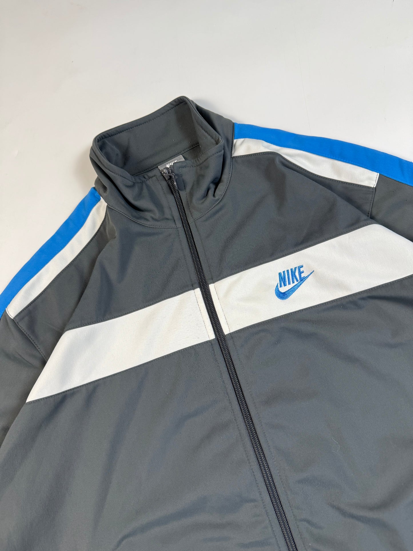 Vintage Nike side stripe track jacket (L)