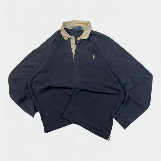 Vintage 90s Ralph Lauren rugby polo shirt (L)
