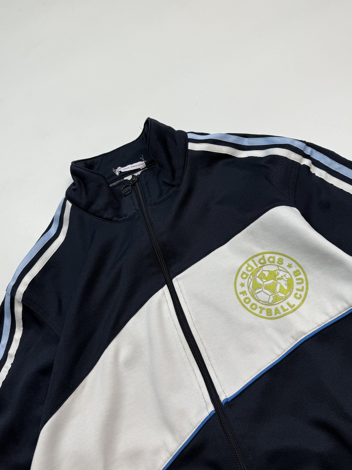 Vintage Adidas football club track jacket (L)