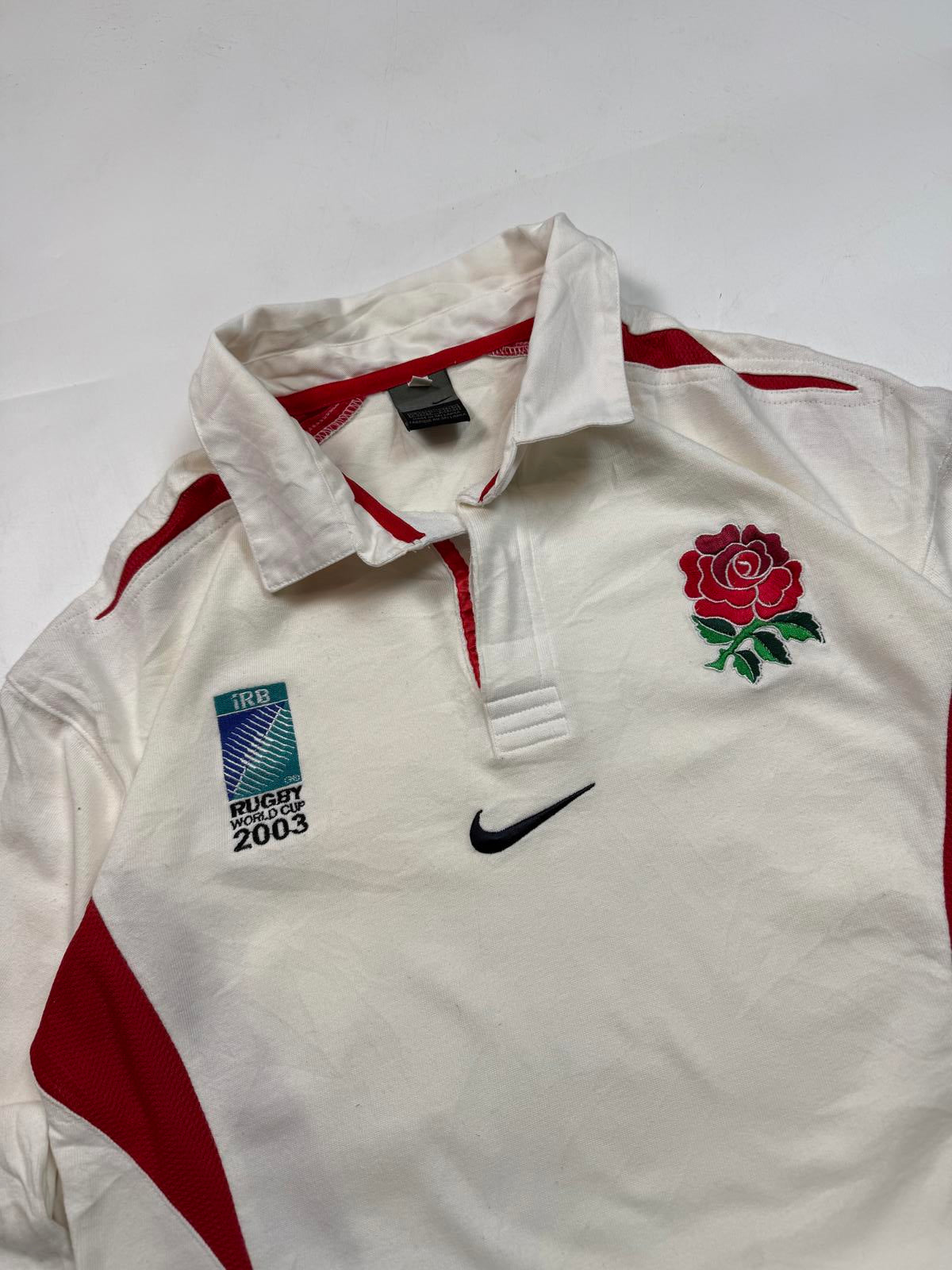 Vintage England 2003 world cup Nike rugby shirt (M)