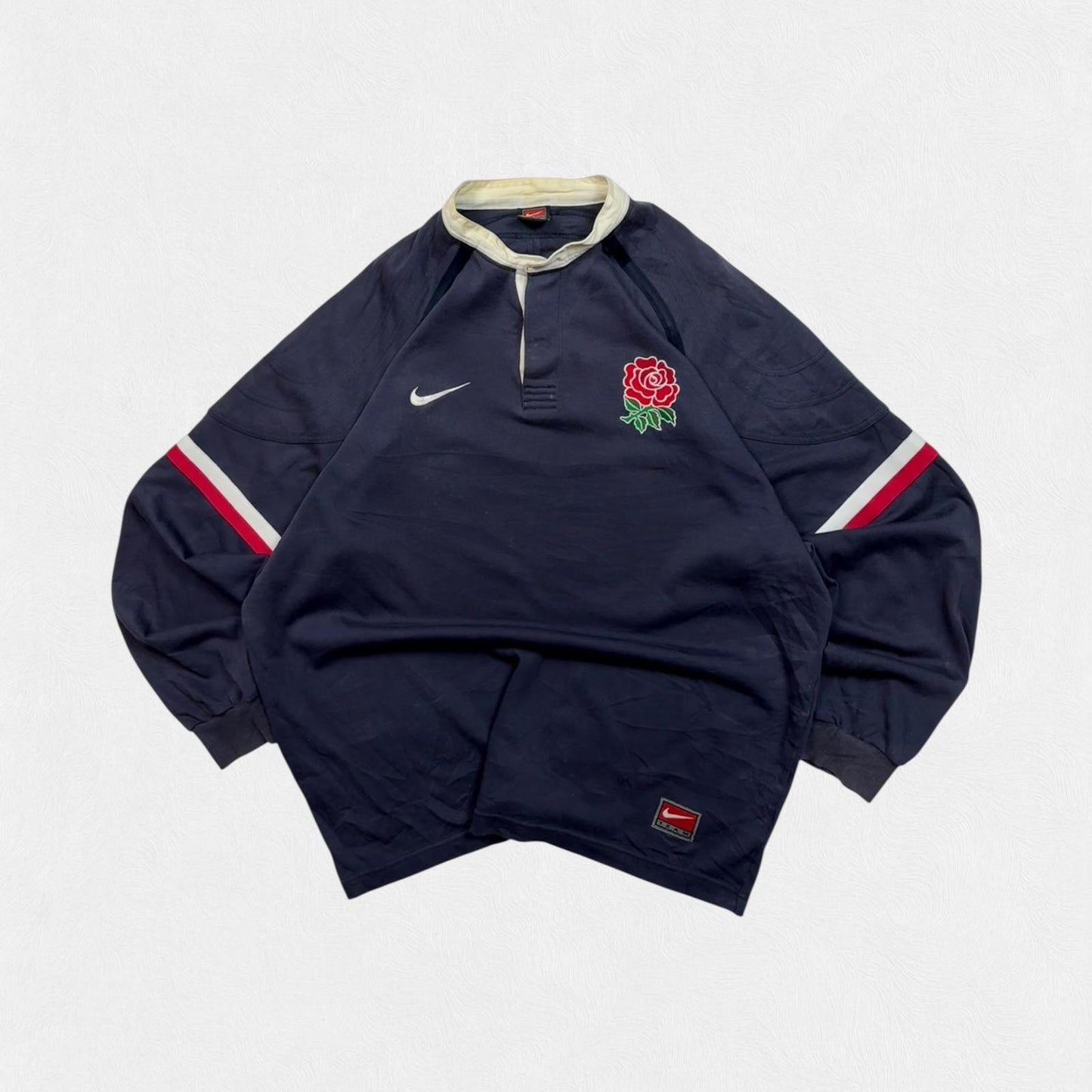 Vintage England 1999-01 Nike training rugby shirt (XL)