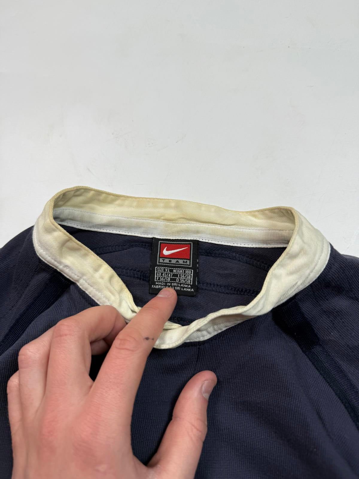 Vintage England 1999-01 Nike training rugby shirt (XL)