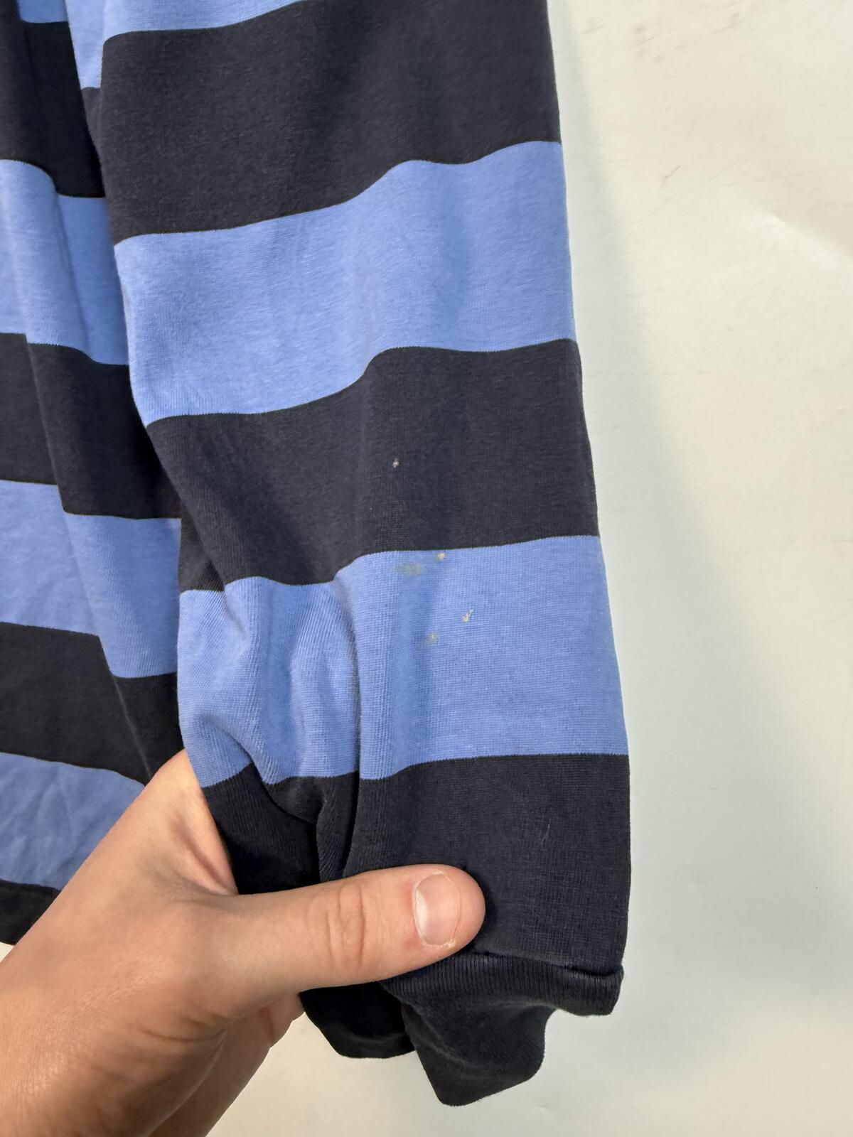 Vintage Ralph Lauren striped rugby polo shirt (XL)