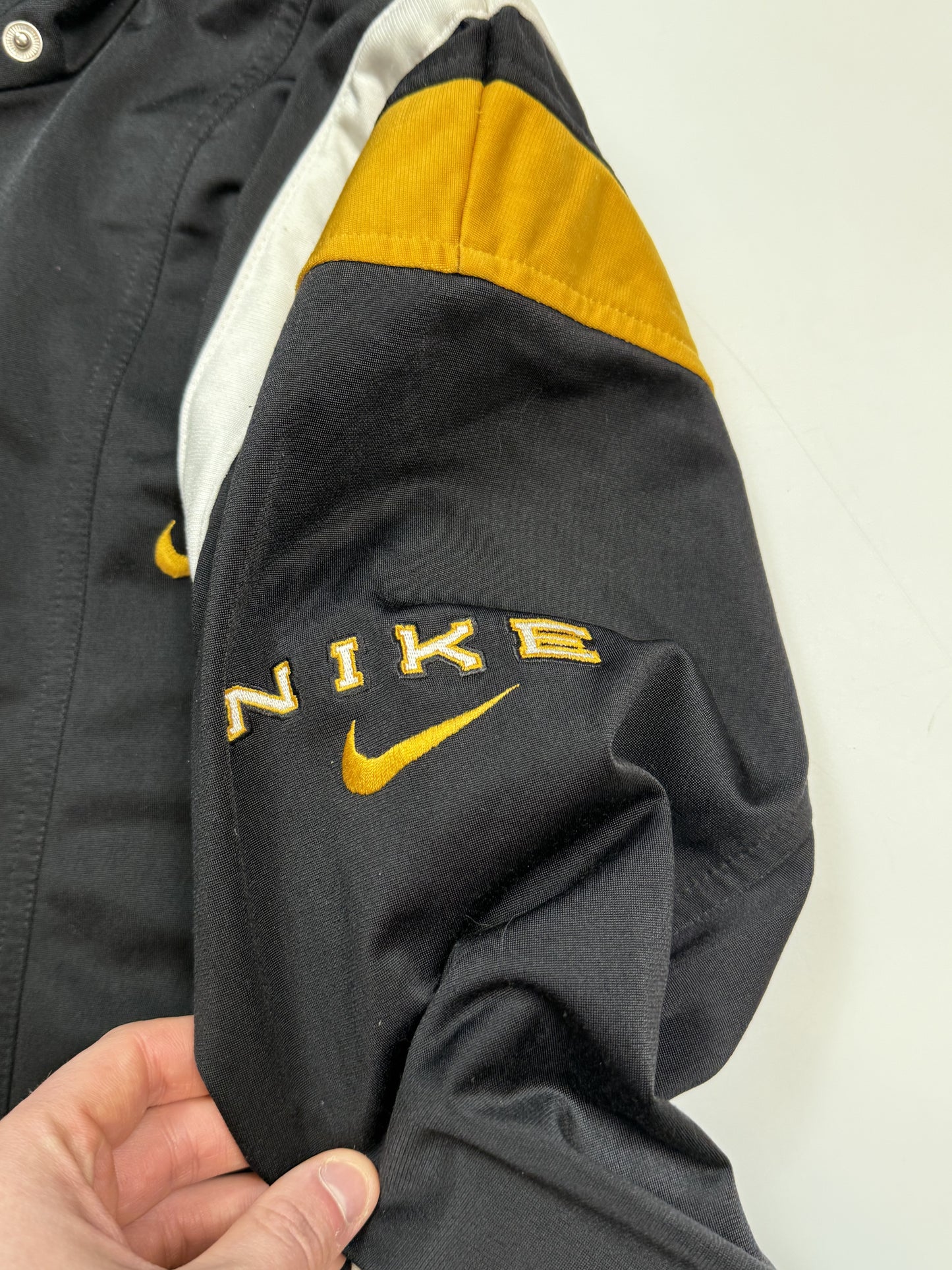 Vintage 90s Nike mini swoosh track jacket (M)