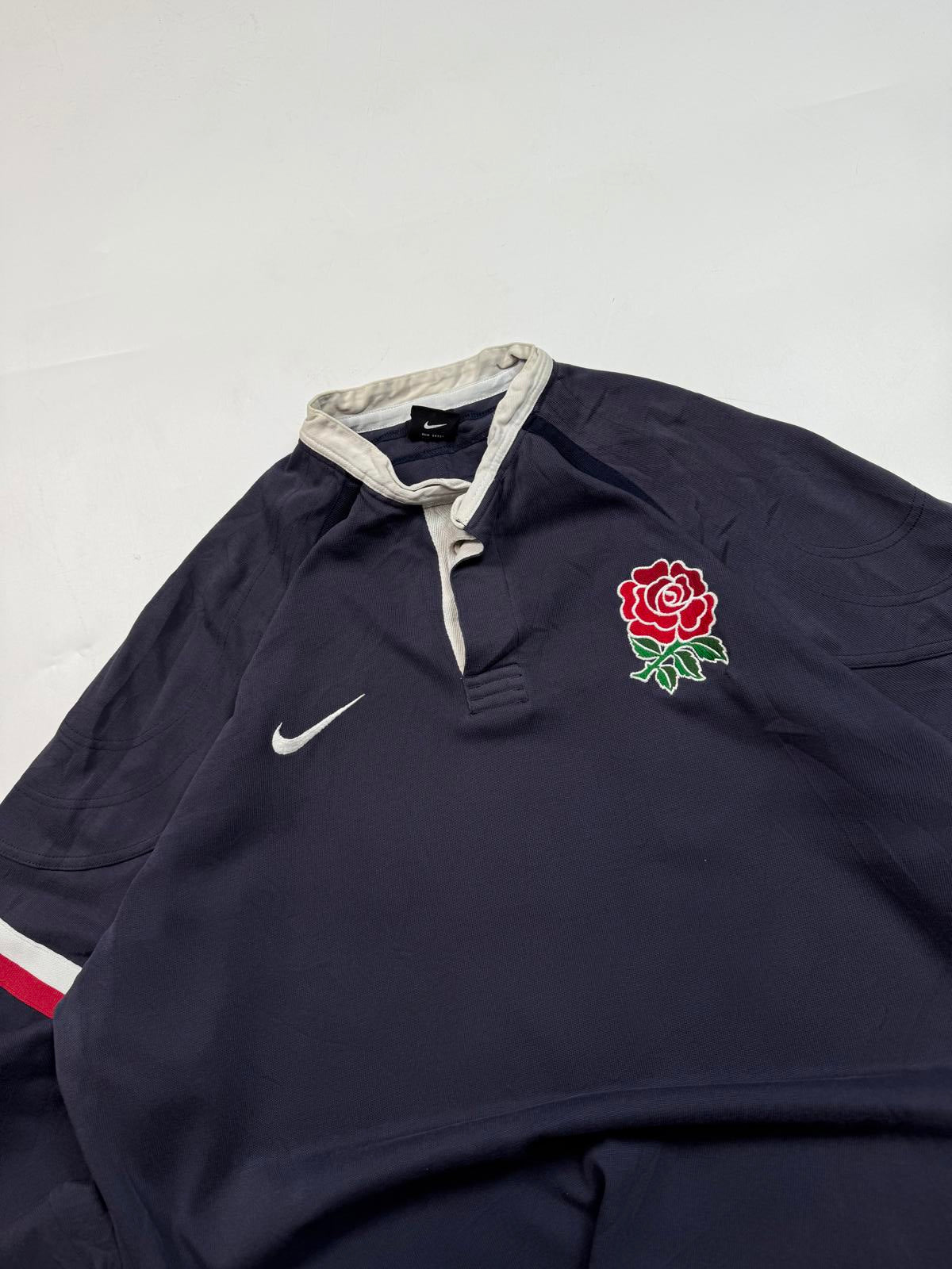 Vintage England 1999-01 Nike training rugby shirt (L)