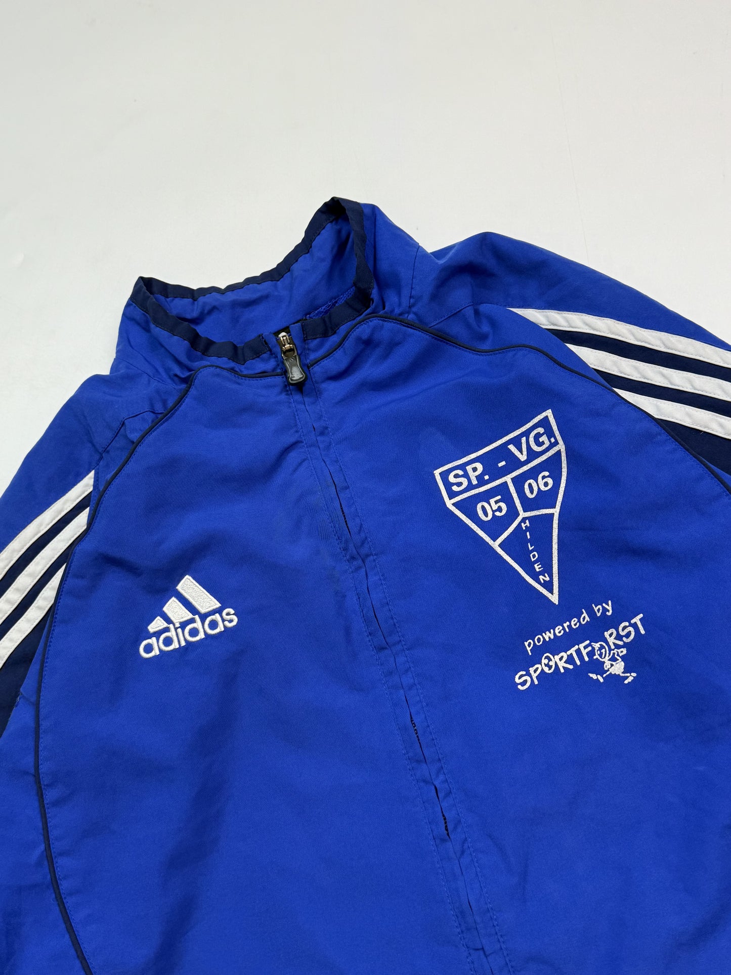 Vintage Adidas football track jacket (S)