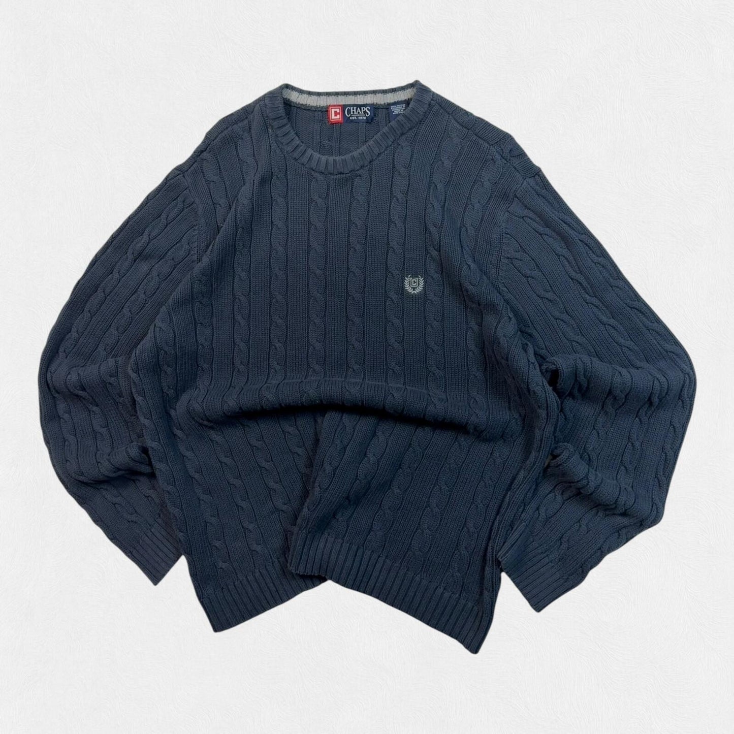 Vintage Chaps Ralph Lauren knit sweater (L)