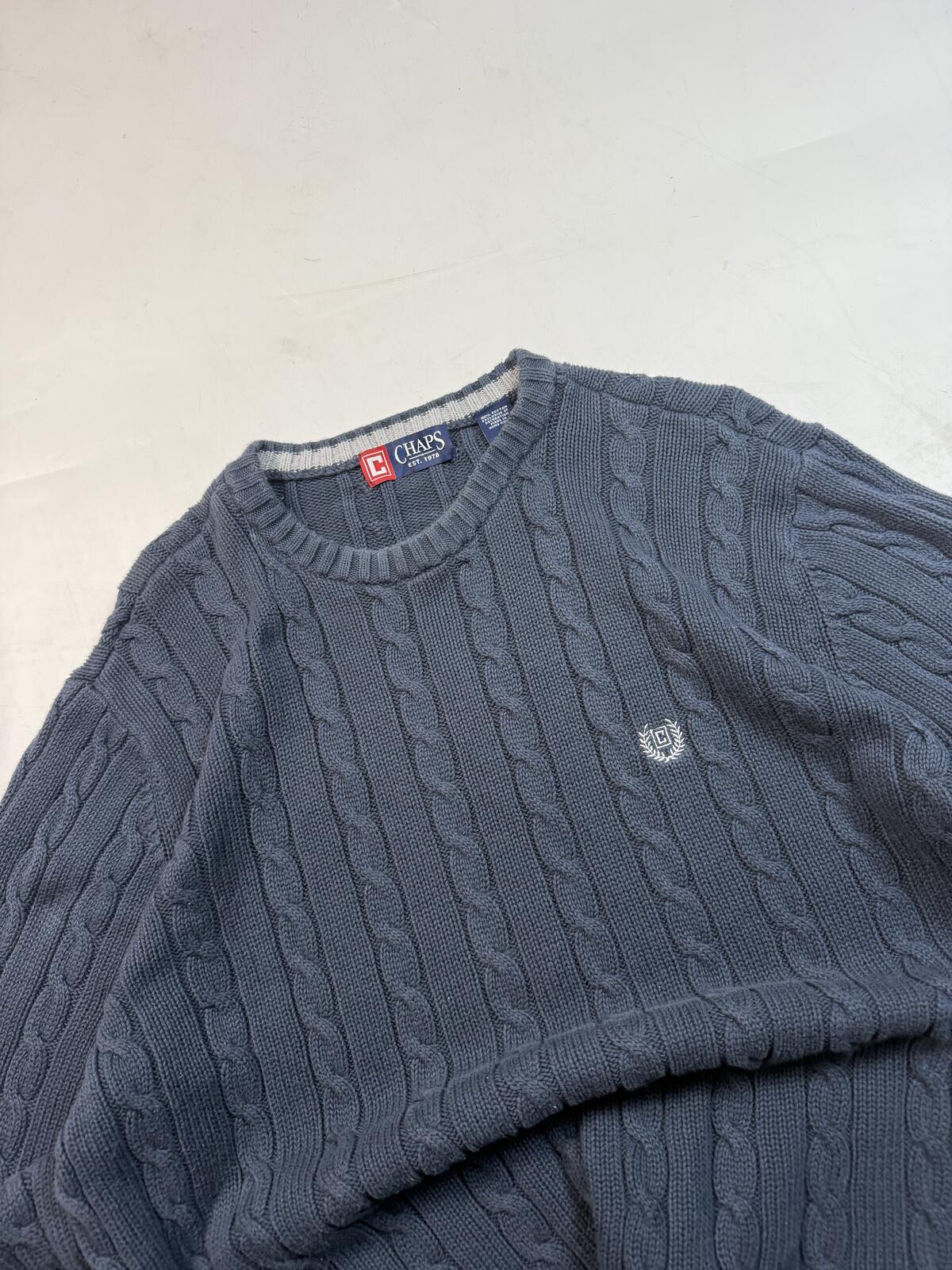 Vintage Chaps Ralph Lauren knit sweater (L)