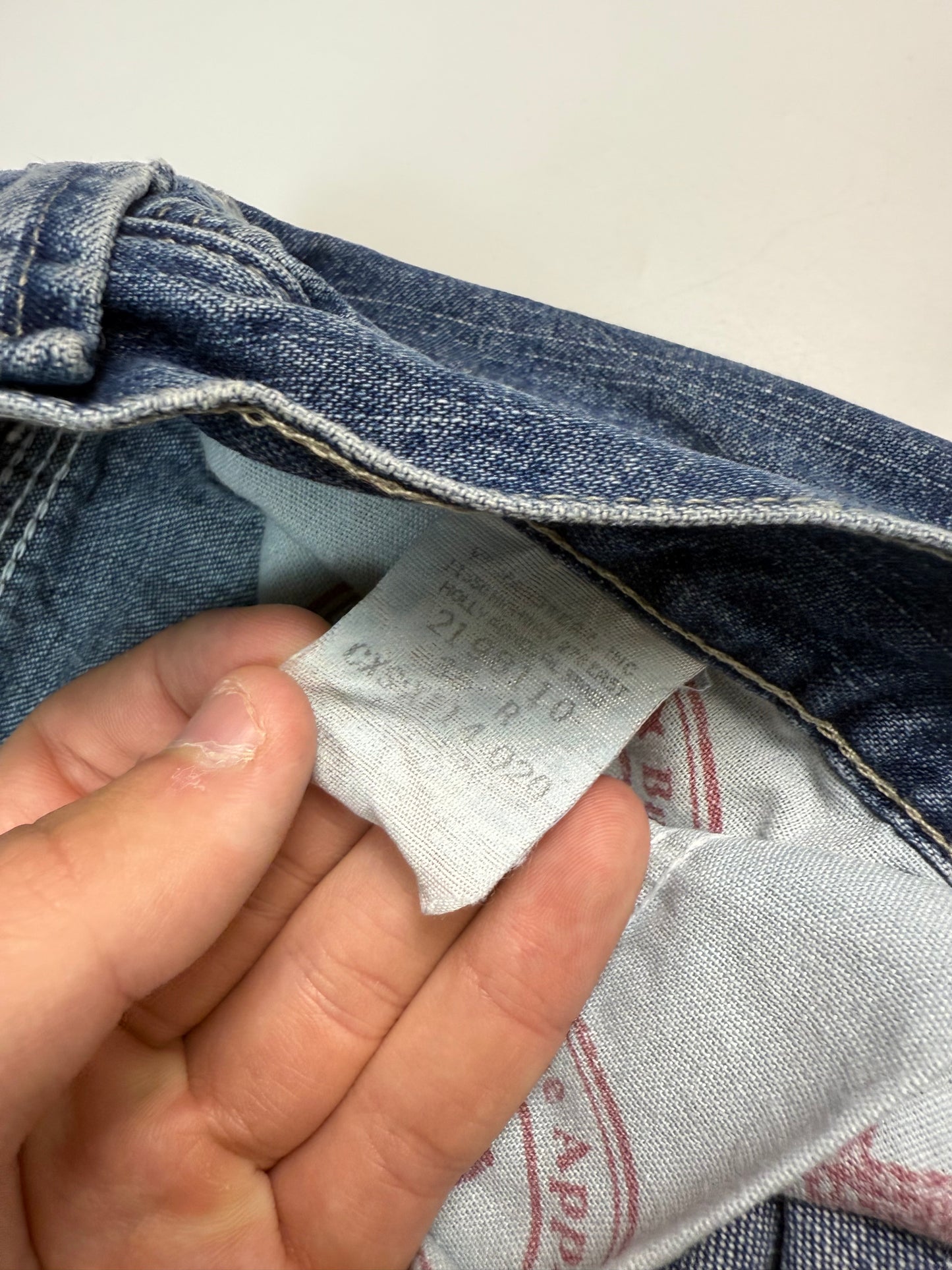 Vintage Lee baggy carpenter jorts (W34)