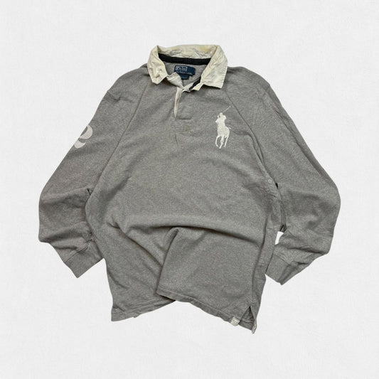 Vintage Polo Ralph Lauren big pony rugby polo (L)