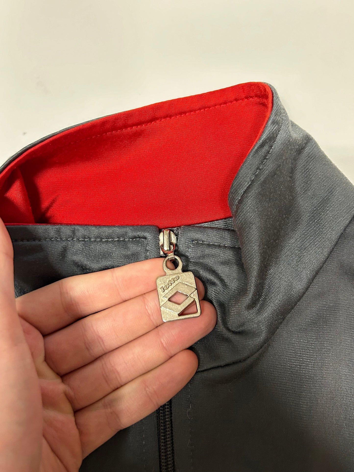 Vintage 90s Lotto all over print track jacket (M)