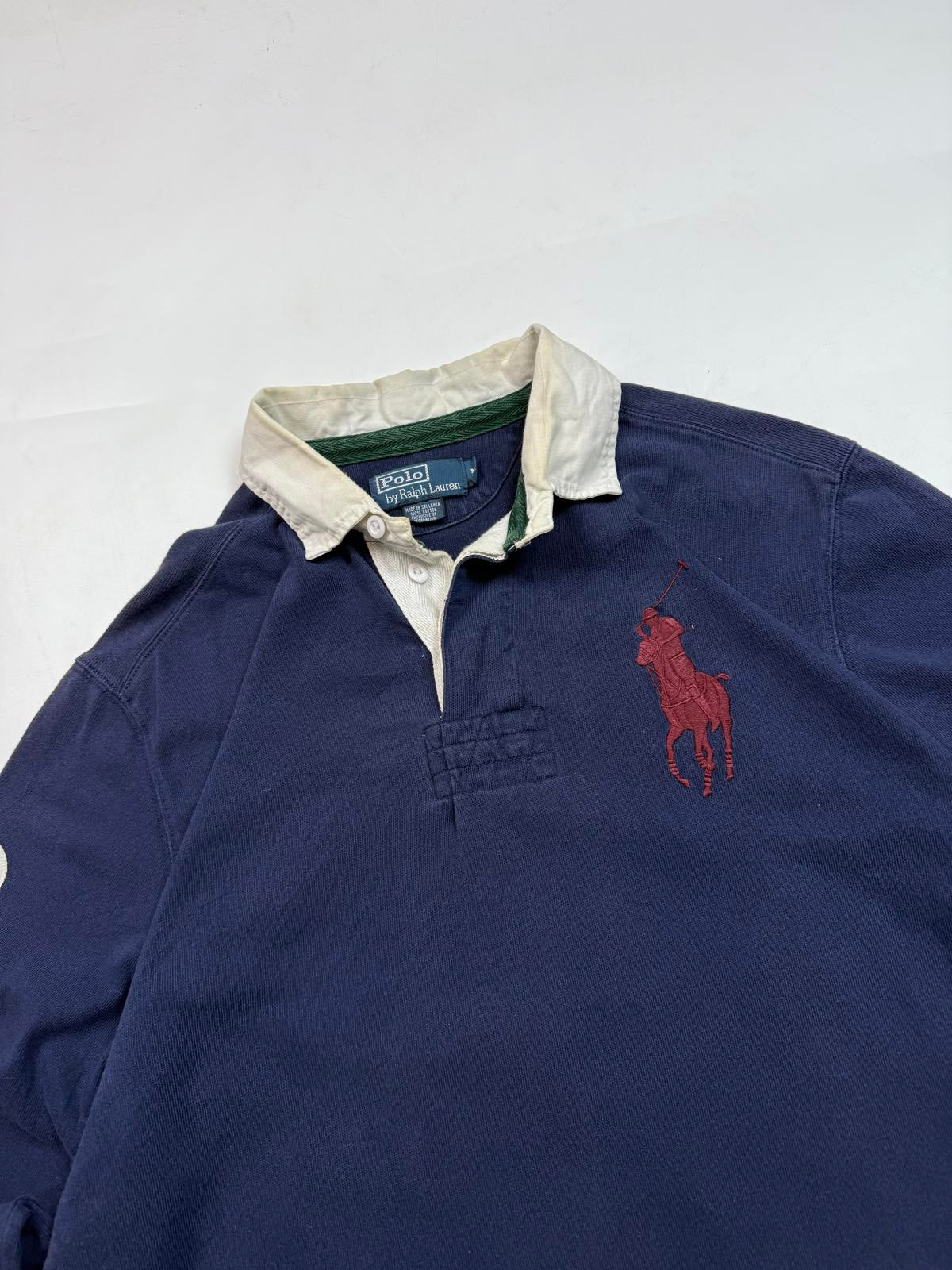 Vintage Polo Ralph Lauren big pony rugby polo (M)