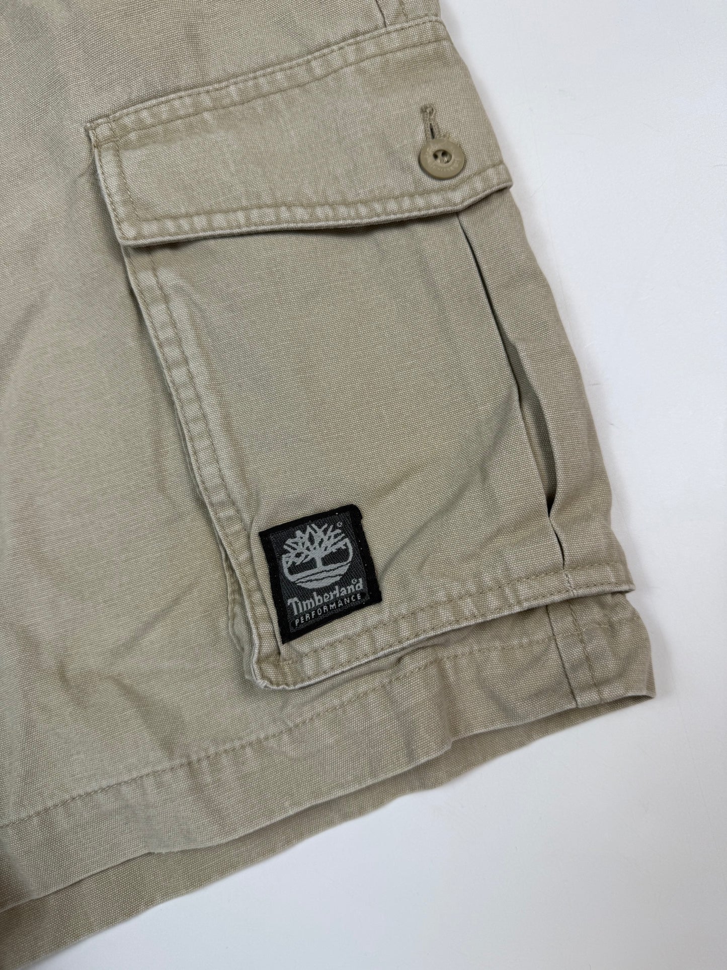 Vintage Timberland performance baggy cargo shorts (W32)
