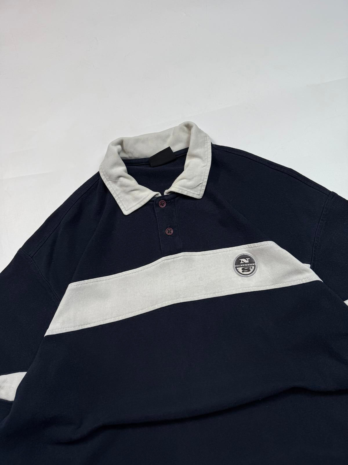 Vintage North Sails rugby polo shirt (XL)