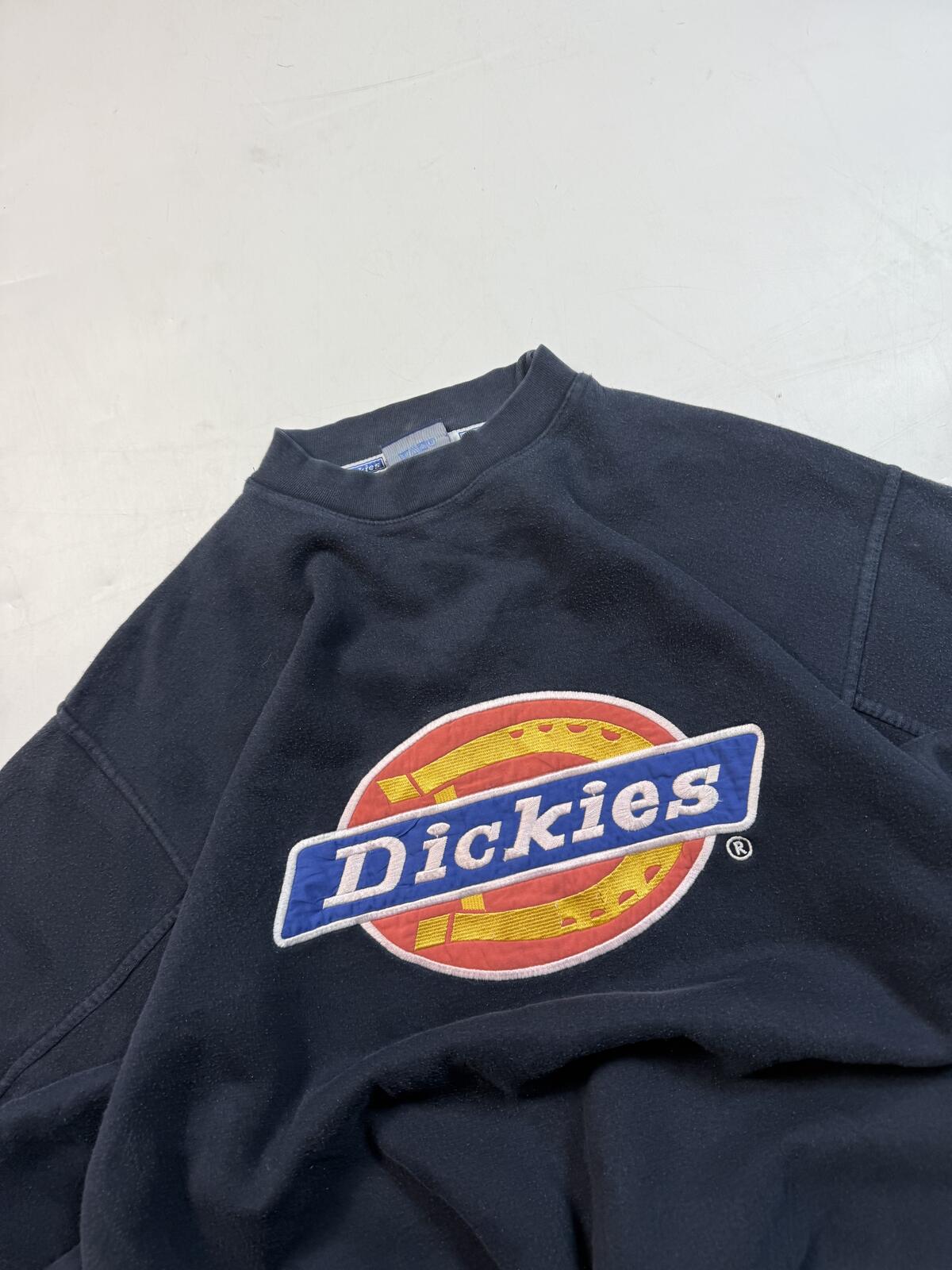 Vintage 90s Dickies centre logo sweatshirt (M)