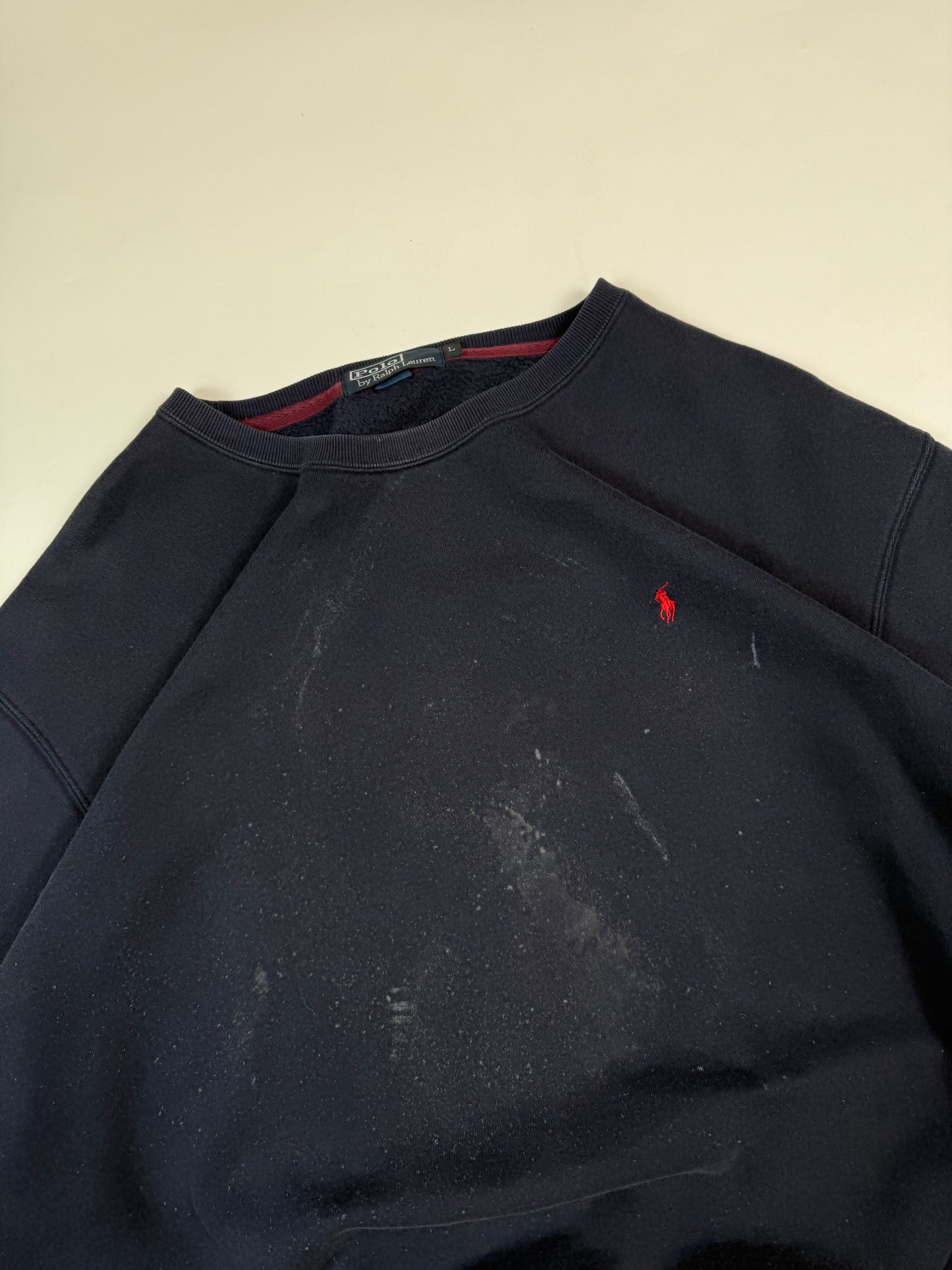 Vintage Polo Ralph Lauren small logo sweatshirt (L)