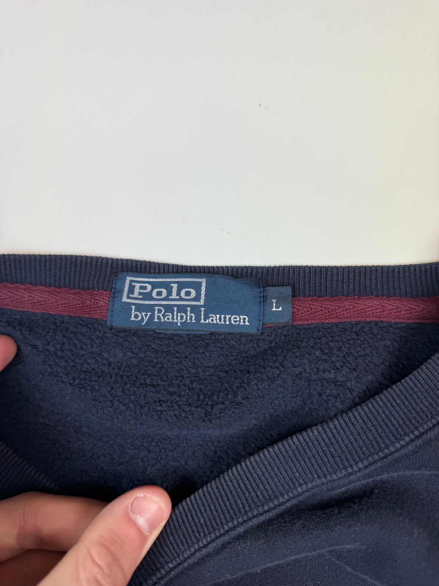 Vintage Polo Ralph Lauren small logo sweatshirt (L)