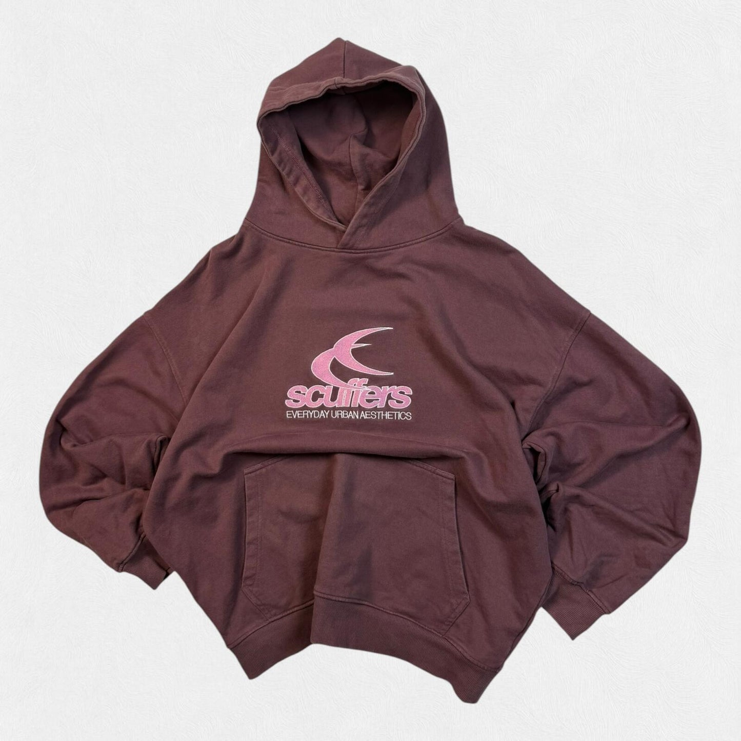 Scuffers everyday urban centre logo hoodie (L)