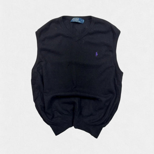Vintage Polo Ralph Lauren wool vest knit sweater (L)