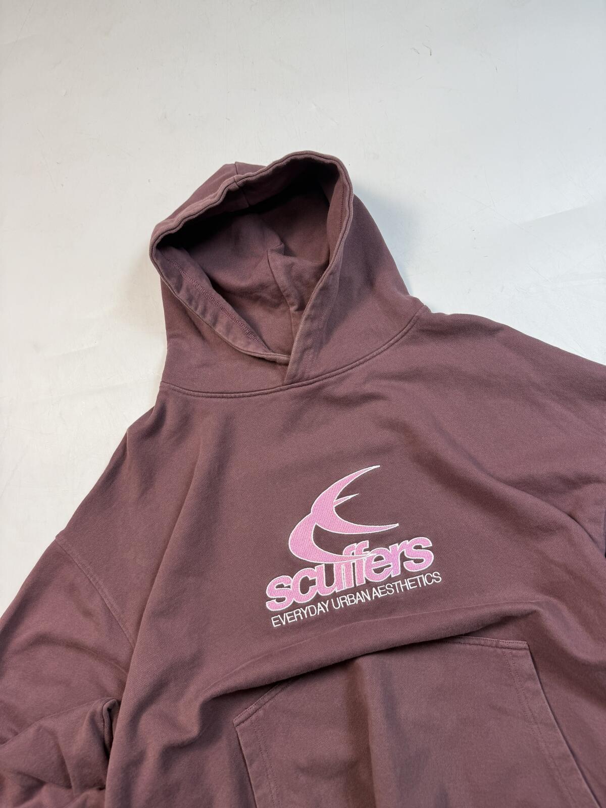 Scuffers everyday urban centre logo hoodie (L)