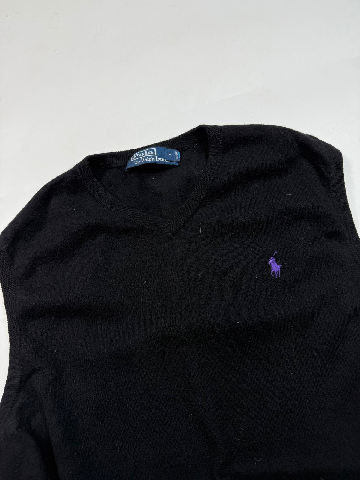 Vintage Polo Ralph Lauren wool vest knit sweater (L)