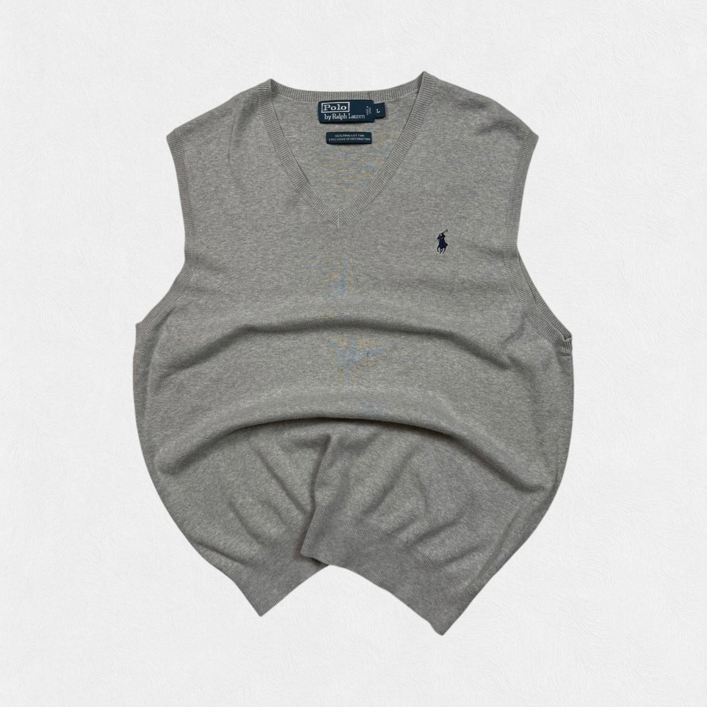 Vintage Polo Ralph Lauren vest knit sweater (L)