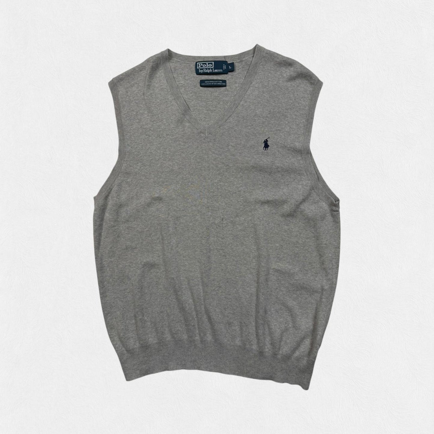 Vintage Polo Ralph Lauren vest knit sweater (L)